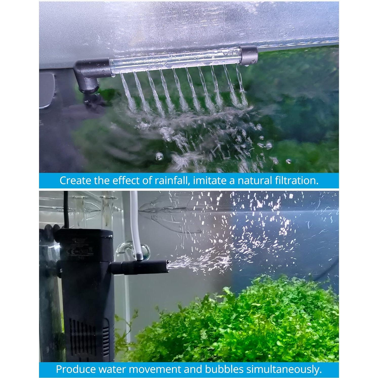 Filtro Interno NICREW 2-5 Galones 40 GPH Acuario