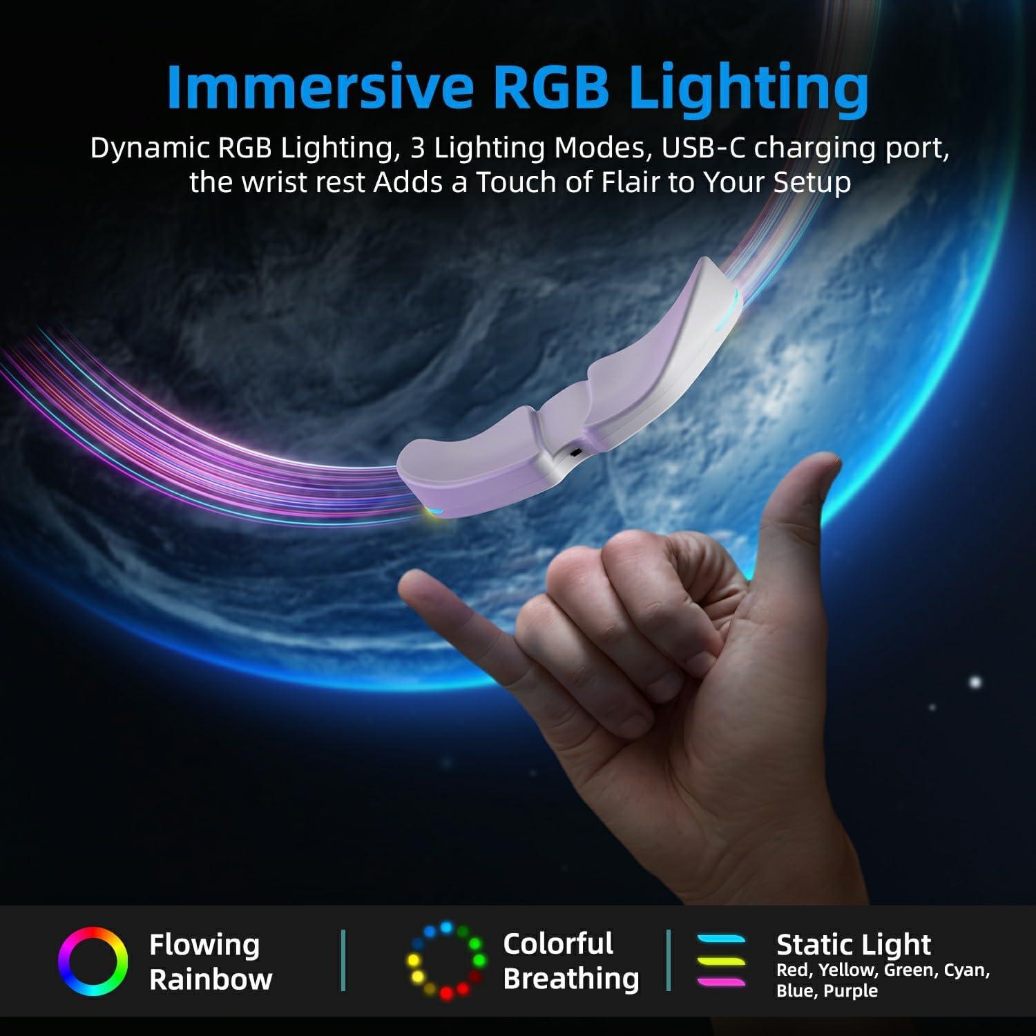 Reposapulgares Ergonómico IFYOO HornsX1 RGB para Mano Derecha