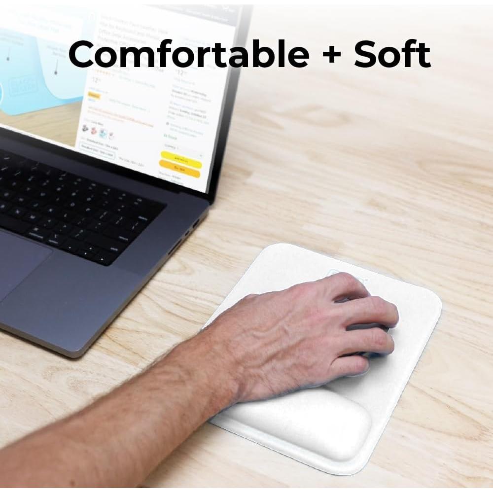 Alfombrilla Ergonómica BLACK+DECKER con Soporte para Muñeca