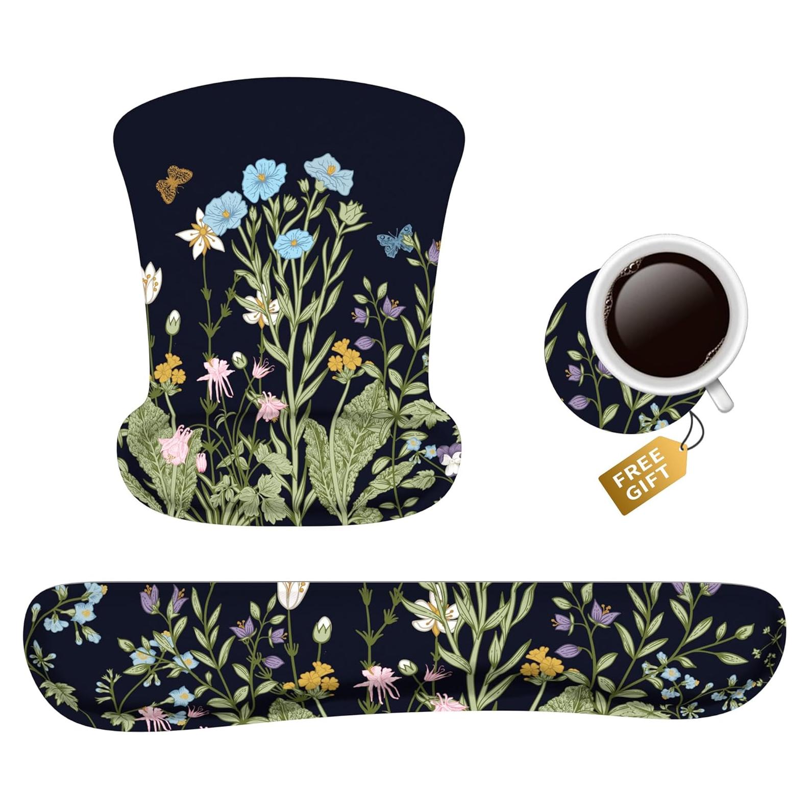 Juego de Alfombrillas de Ratón EYROZILL 3 en 1 Ergonómico