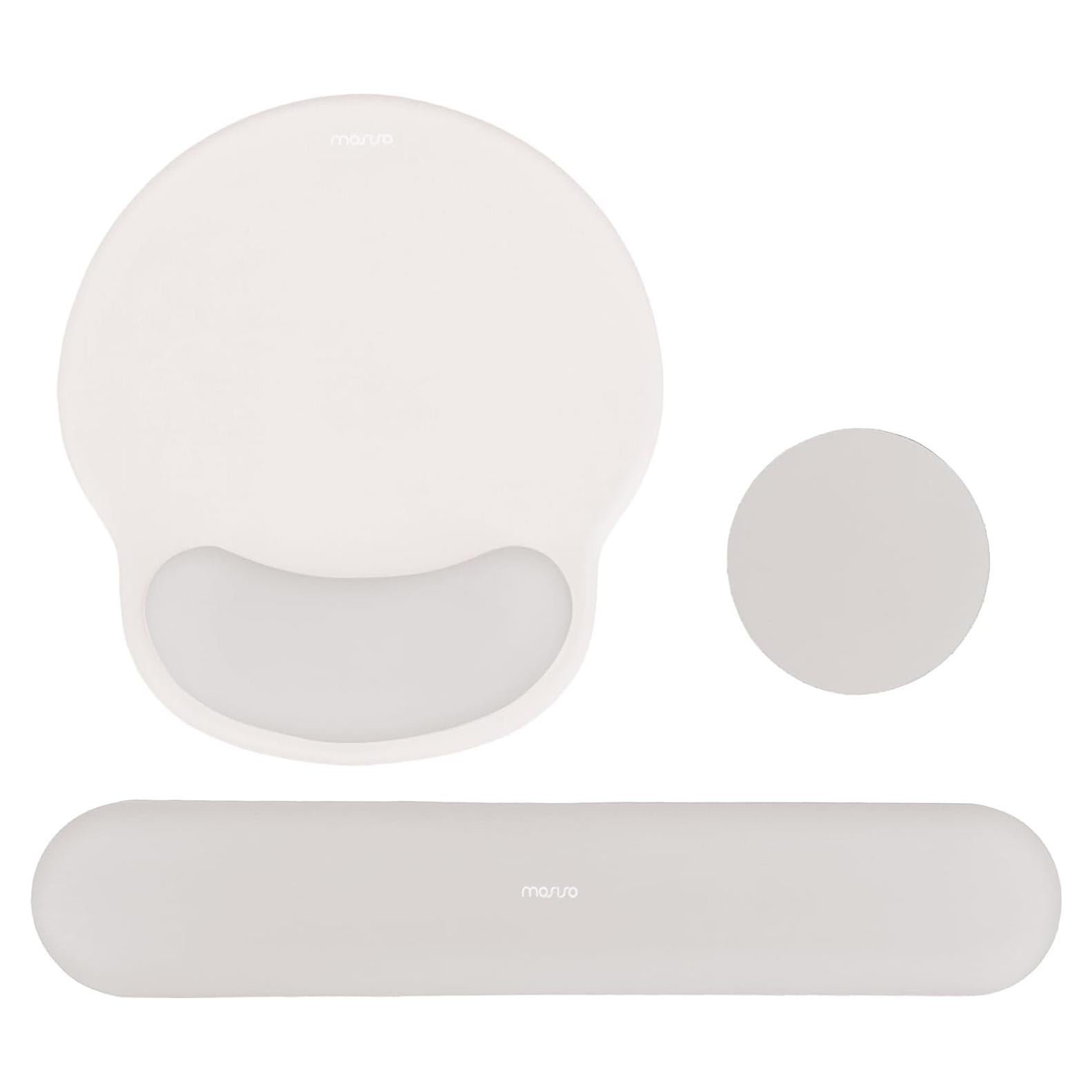 Soporte Reposamuñecas Ergonomico Mosiso Gris Piedra