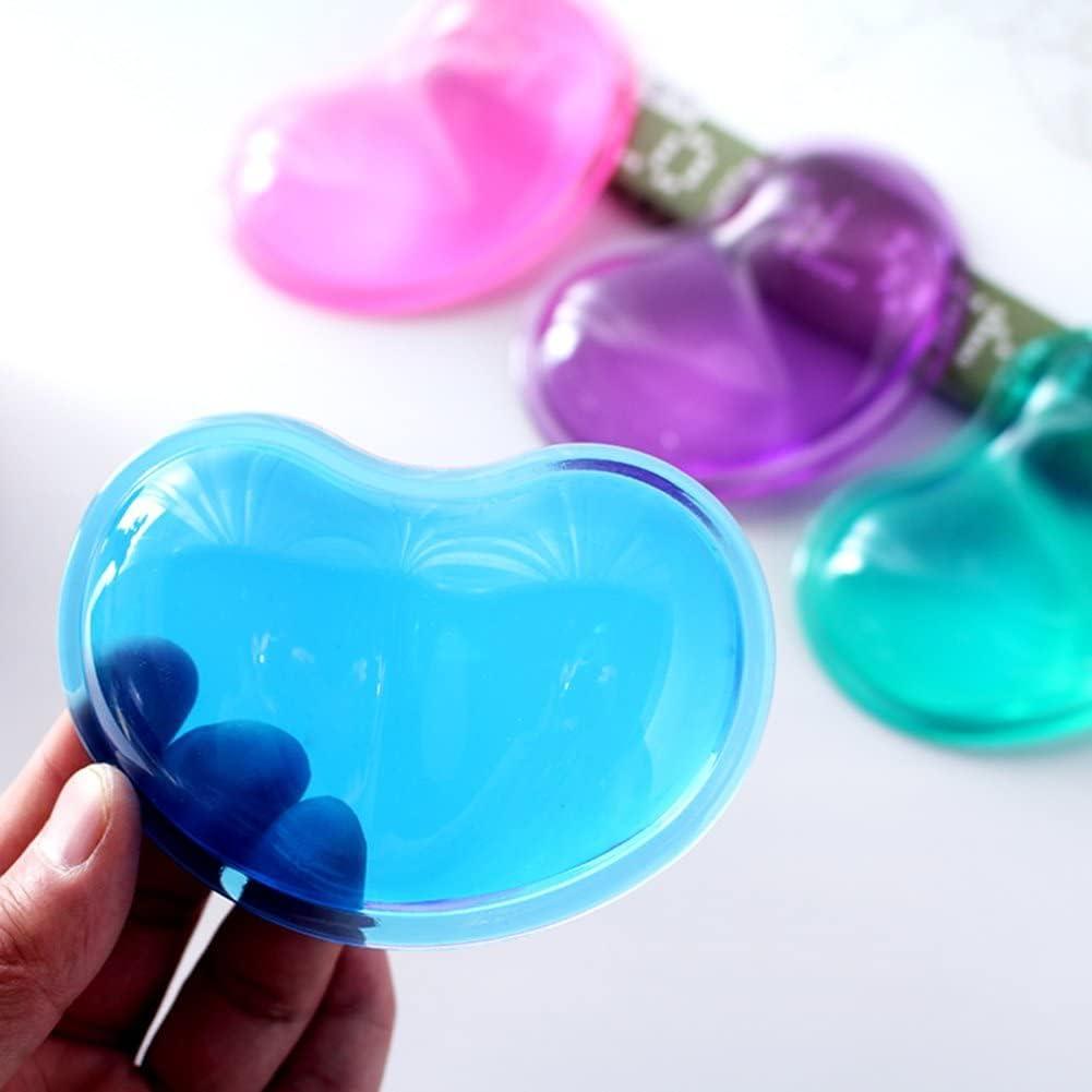 Juego de Reposamuñecas de Gel Ergonómico ABRONDA - Negro