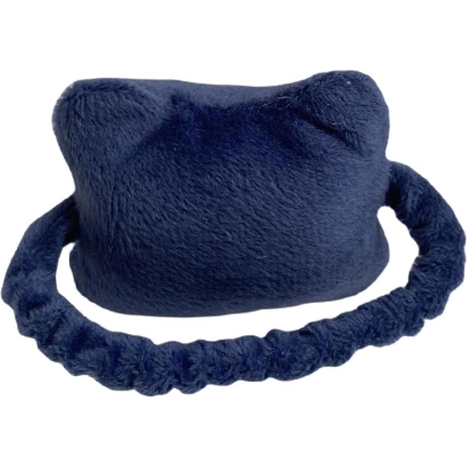 6 Reposamuñecas para Teclado Nocwpsi Azul Oscuro Felpa