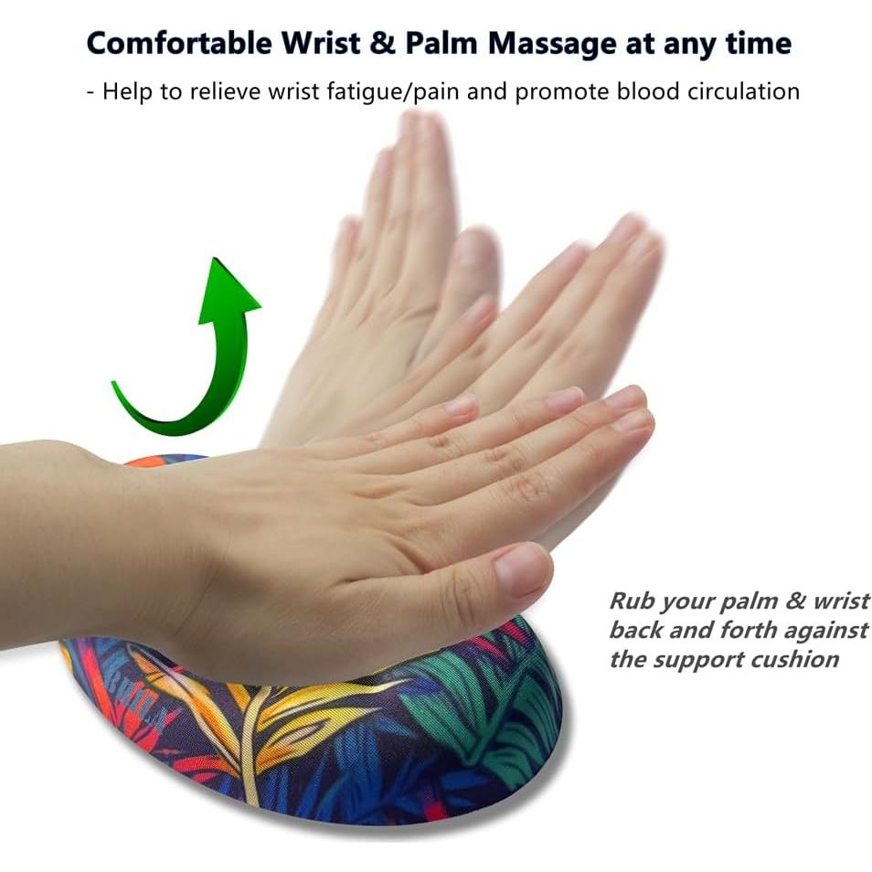 BRILA Almohadilla de Muñeca Ergonómica Espuma Viscoelástica