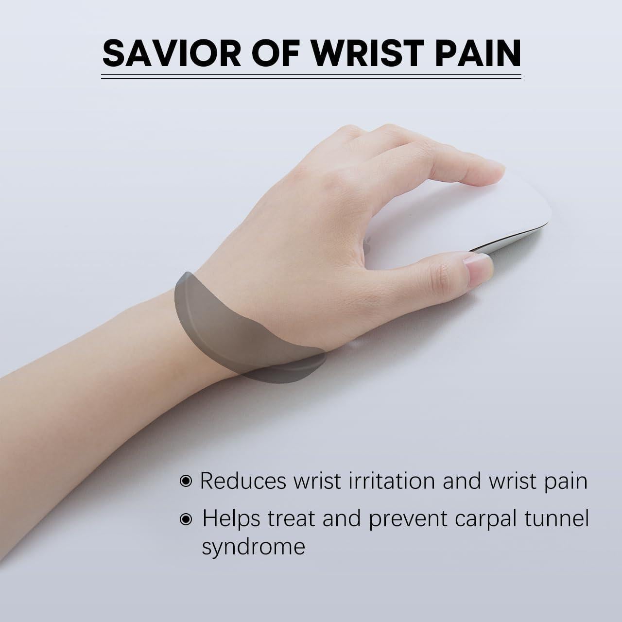 Reposamuñecas Ergonómico JIKIOU para Mano Izquierda 2 Pcs