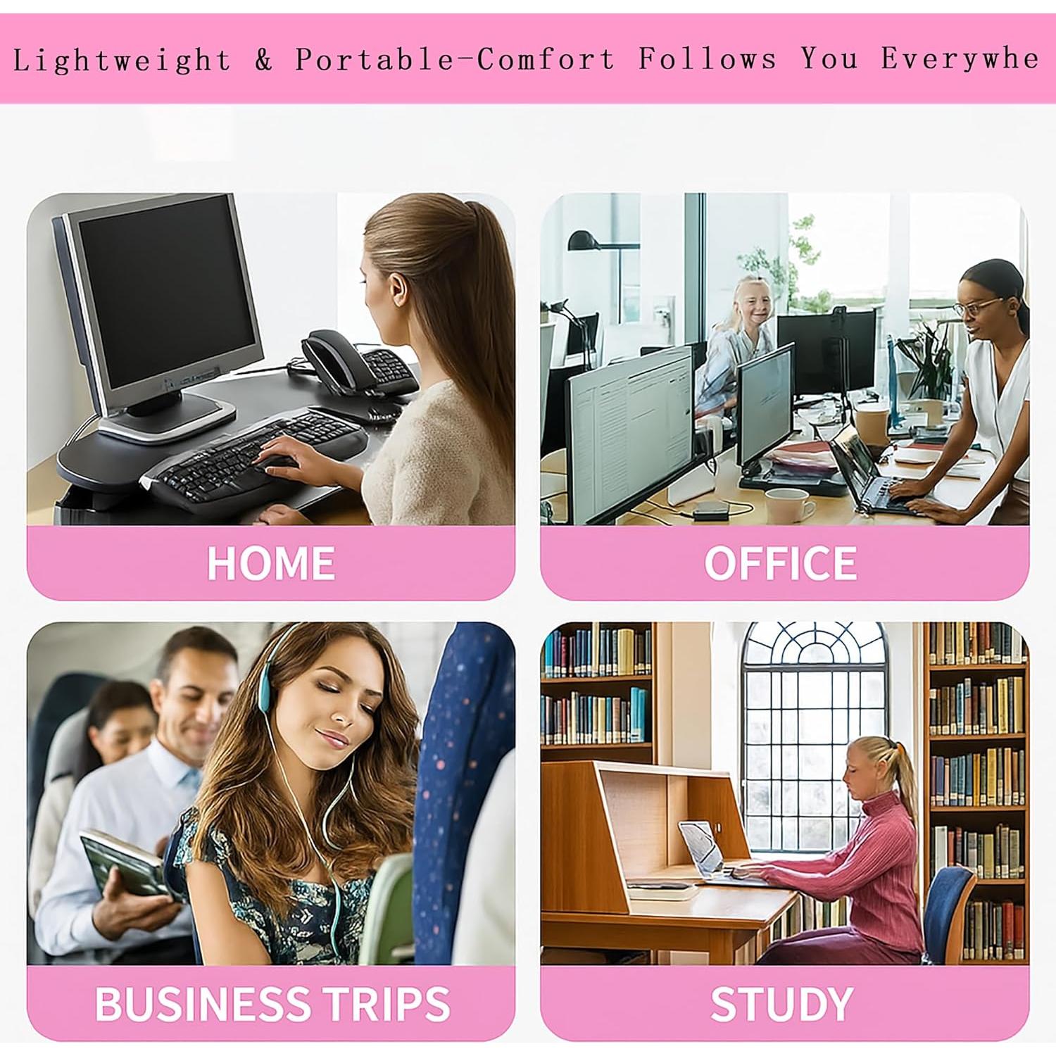 Reposamuñecas Nube OUEST con Espuma de Memoria 42.93x37.34cm