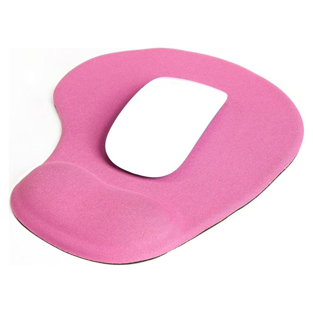Alfombrilla de Ratón Ergonómica JYWYBF Rosa con Soporte de Gel