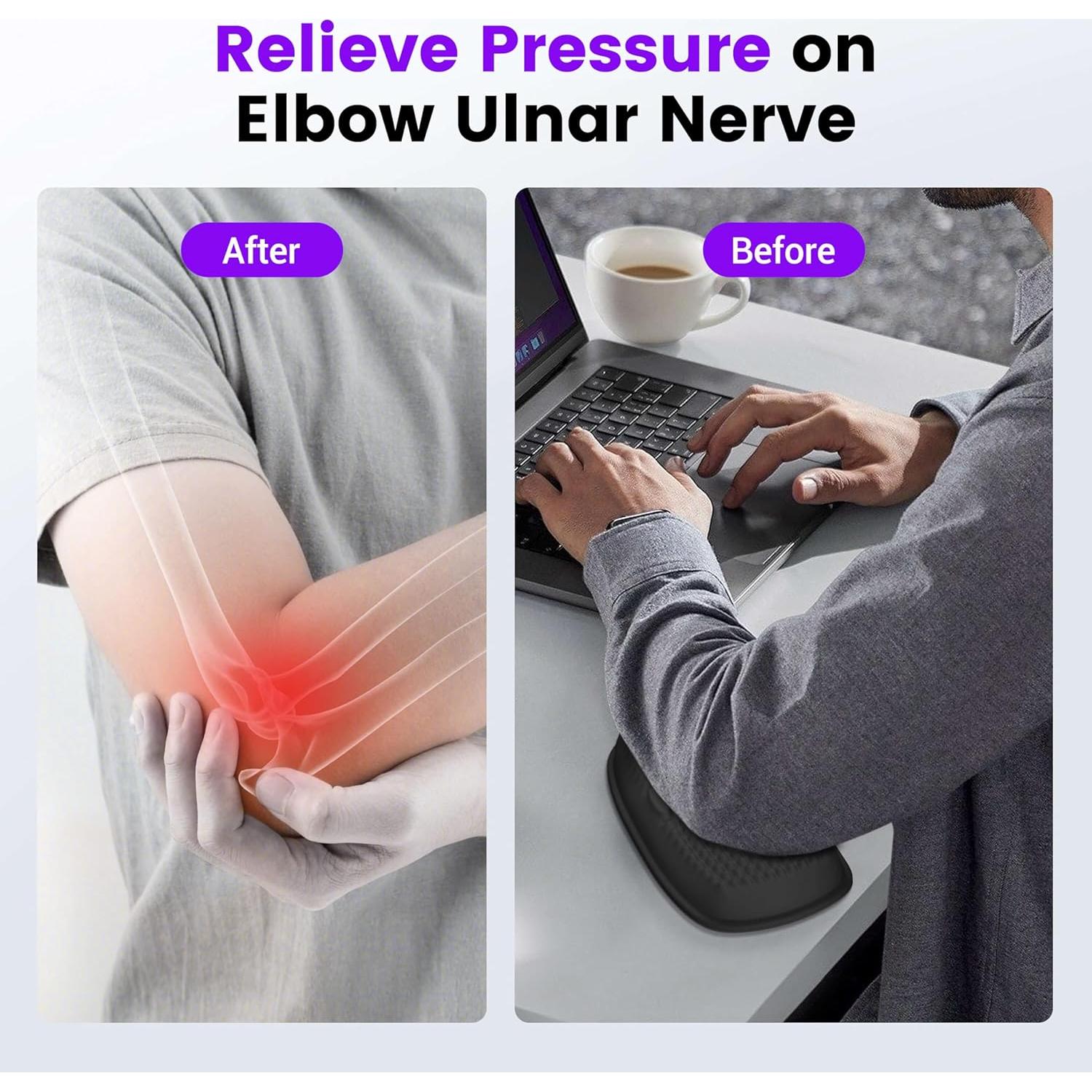 Almohadillas para Reposabrazos MEKASS 2 Pcs Espuma Viscoelástica