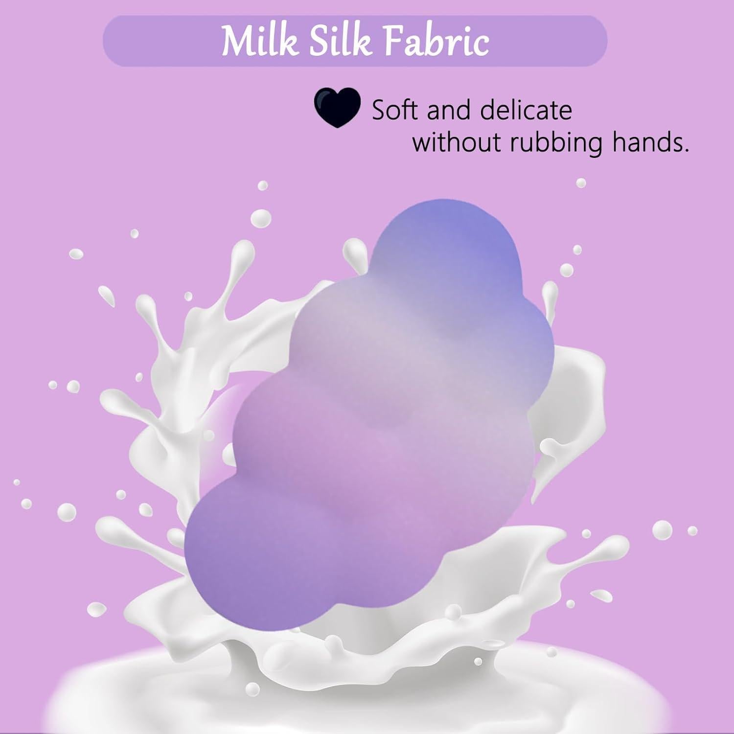 Almohadilla de Ratón WFCYGL Nube Púrpura con Reposamuñecas