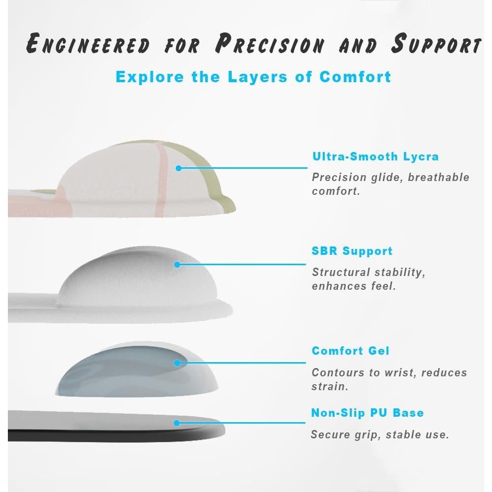 Alfombrilla de Ratón Ergonómica DEMON CHEST 22.86x19.05cm