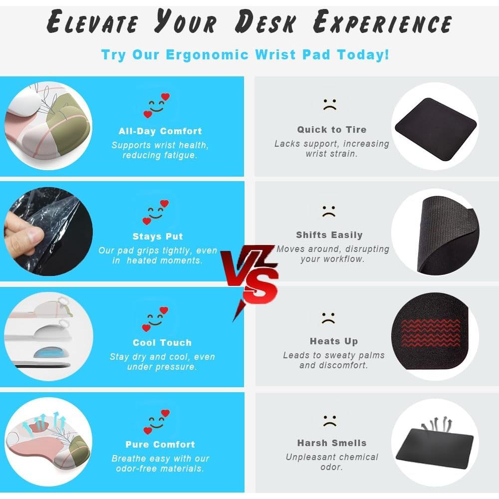 Alfombrilla de Ratón Ergonómica DEMON CHEST 22.86x19.05cm