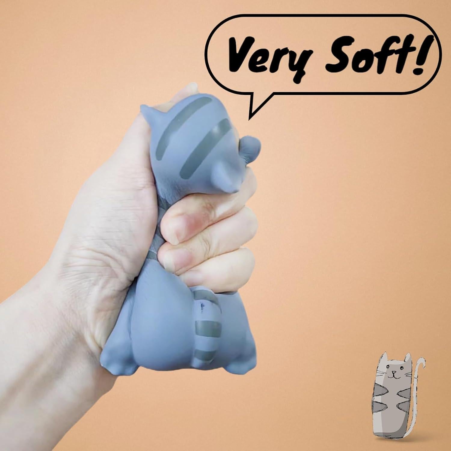 Almohadilla de Muñeca Ergonómica DYMSUP Gatito Gris