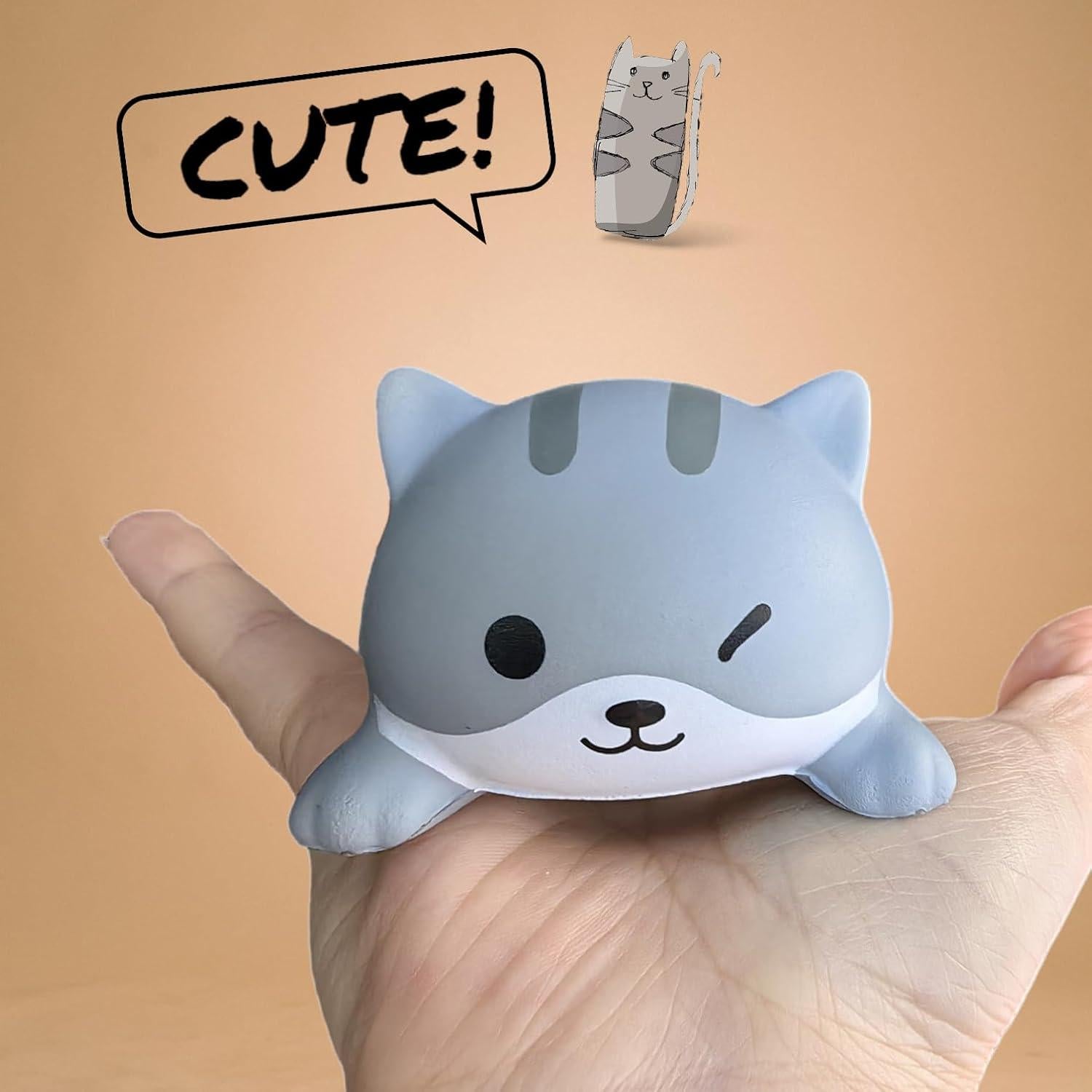 Almohadilla de Muñeca Ergonómica DYMSUP Gatito Gris