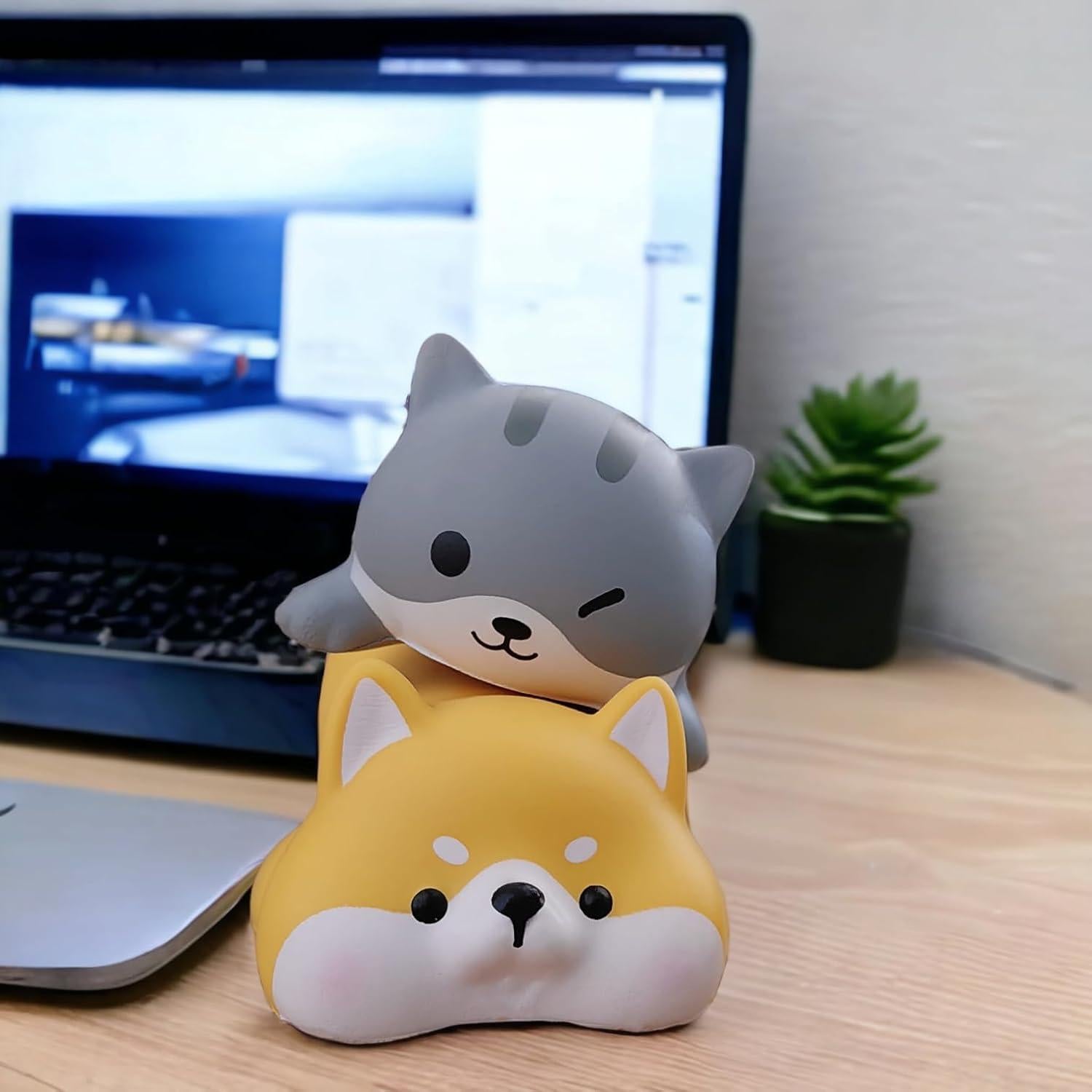 Almohadilla de Muñeca Ergonómica DYMSUP Gatito Gris