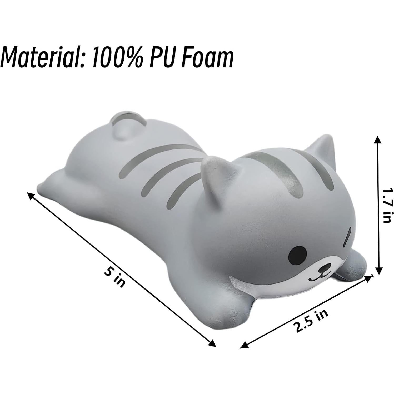 Almohadilla de Muñeca Ergonómica DYMSUP Gatito Gris