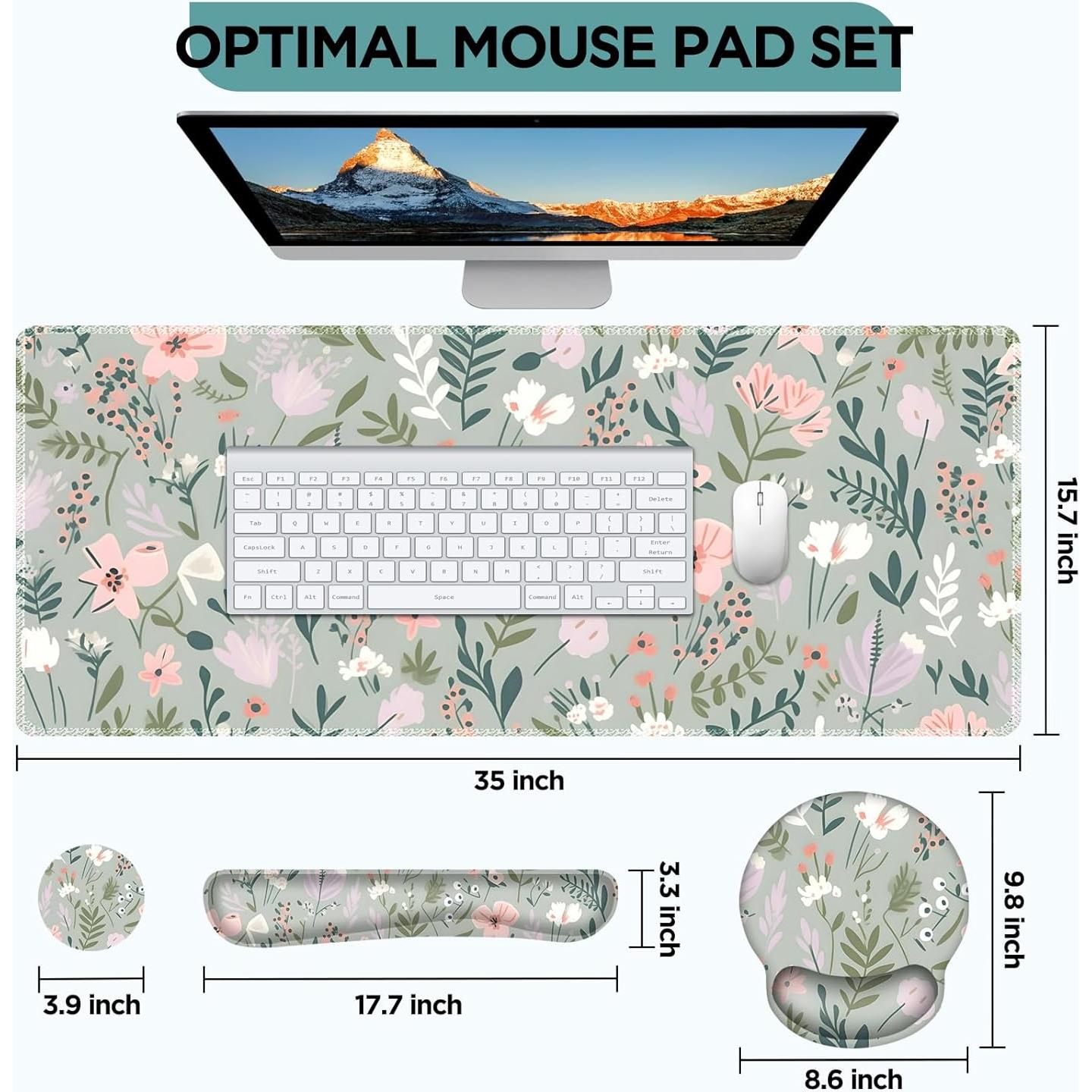 Conjunto de Alfombrillas AIMSA XXL Ergonómico 4 en 1