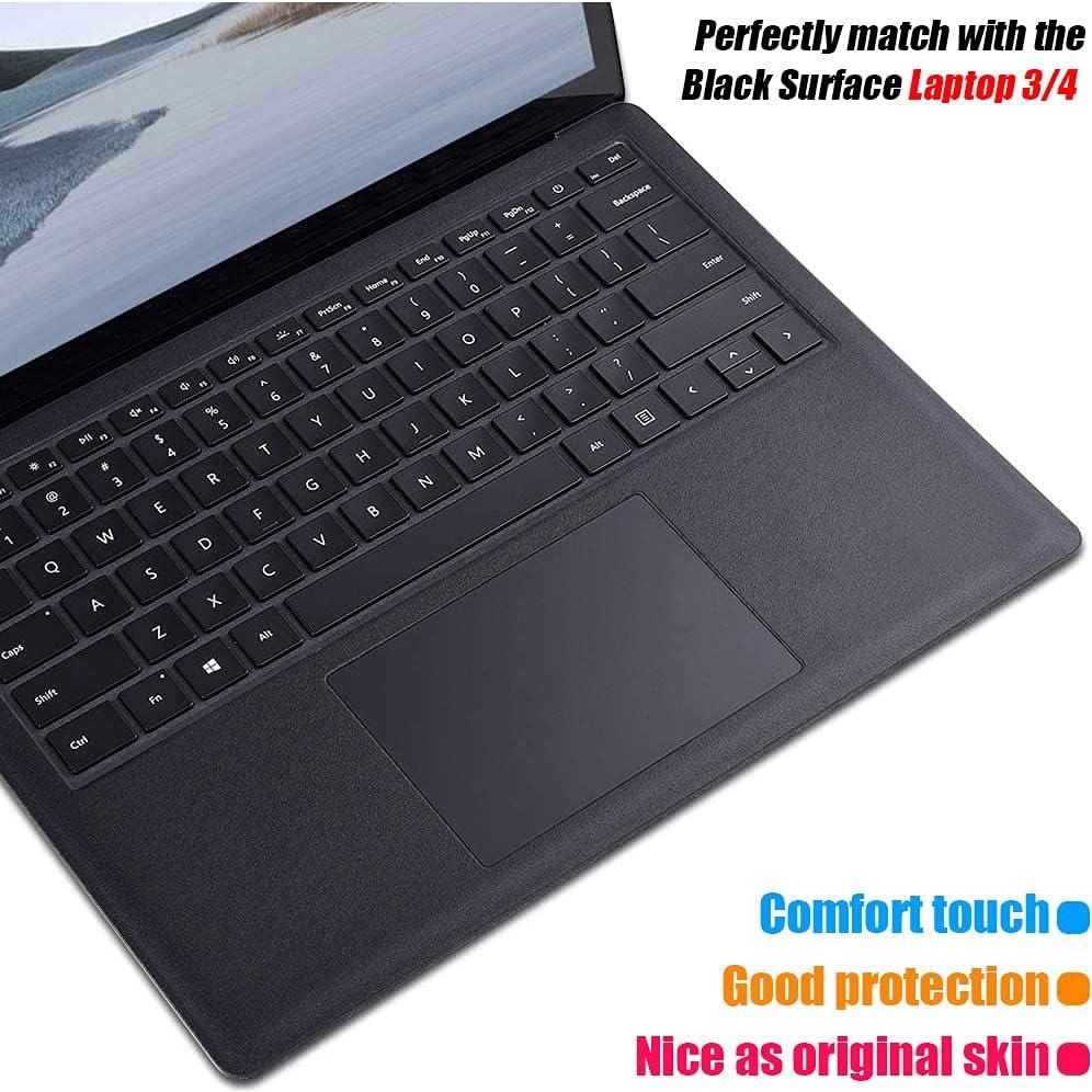 Cubierta reposamuñecas para Microsoft Surface Laptop 3/4/5 13.5" Negro