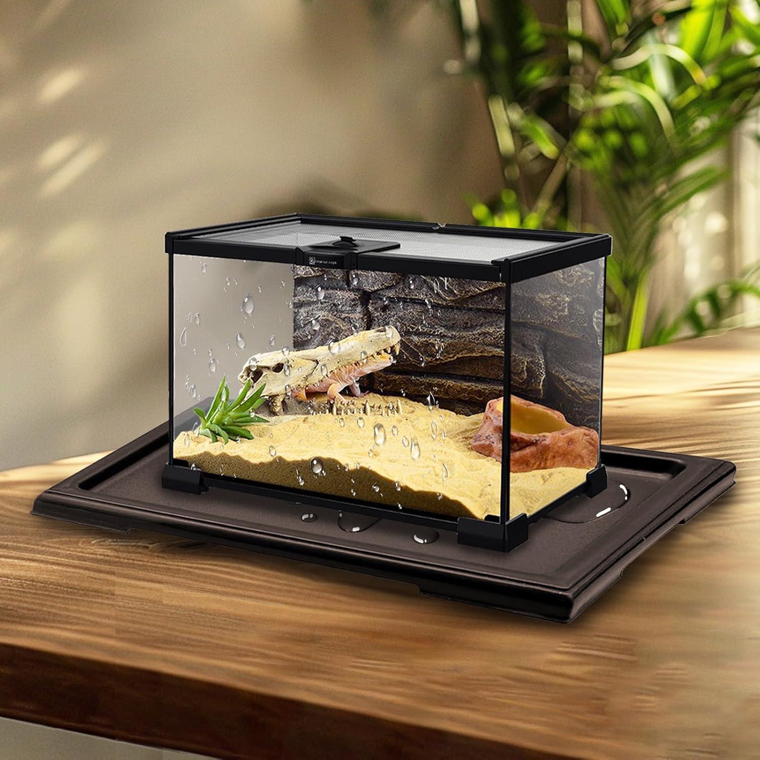 Bandejas de Humedad para Bonsai KEOHOLI 2 Piezas 29x21cm