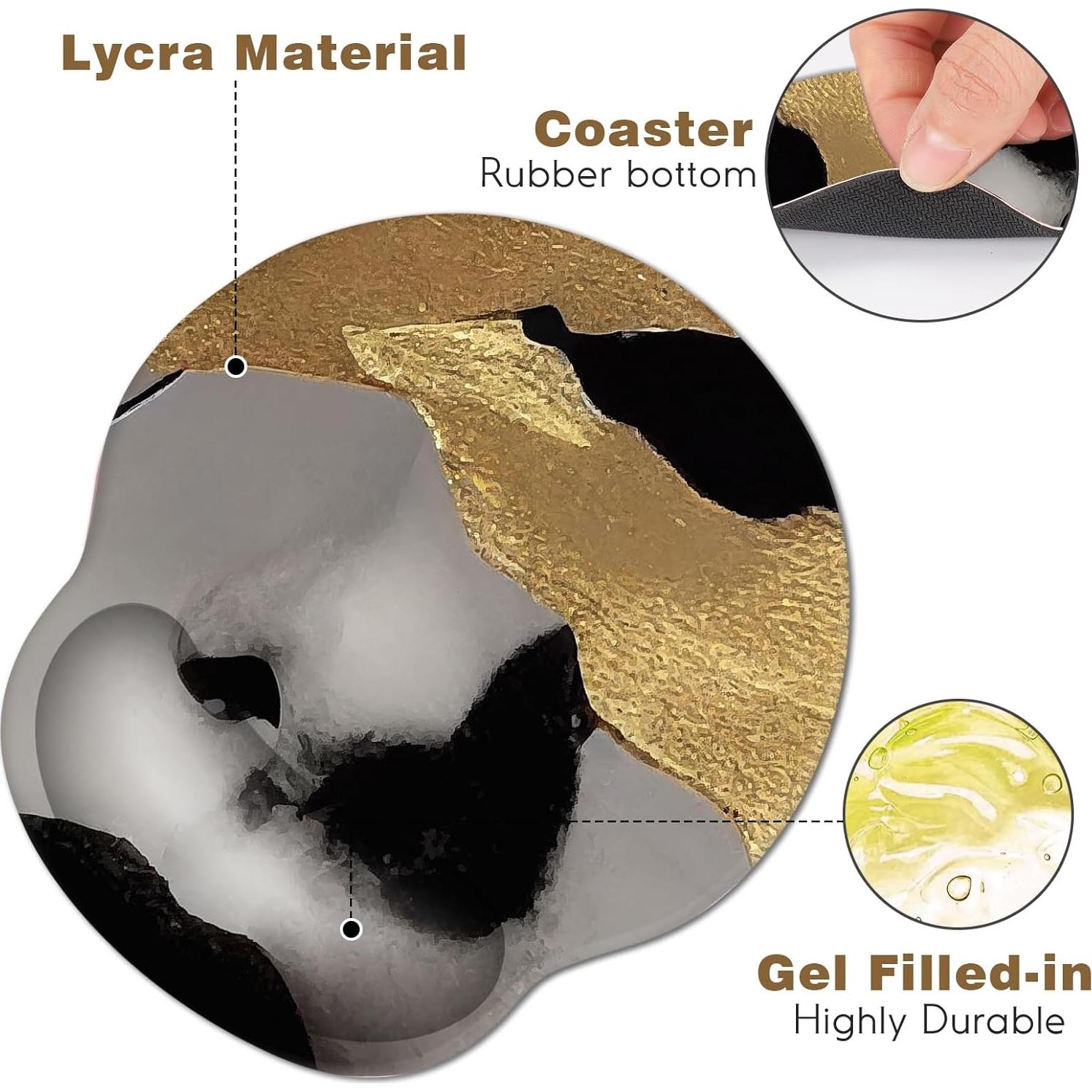 Almohadilla de Ratón DINKY Ergonómica con Soporte de Gel