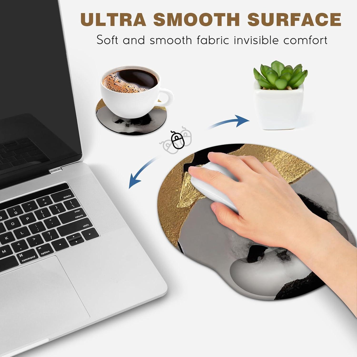 Almohadilla de Ratón DINKY Ergonómica con Soporte de Gel