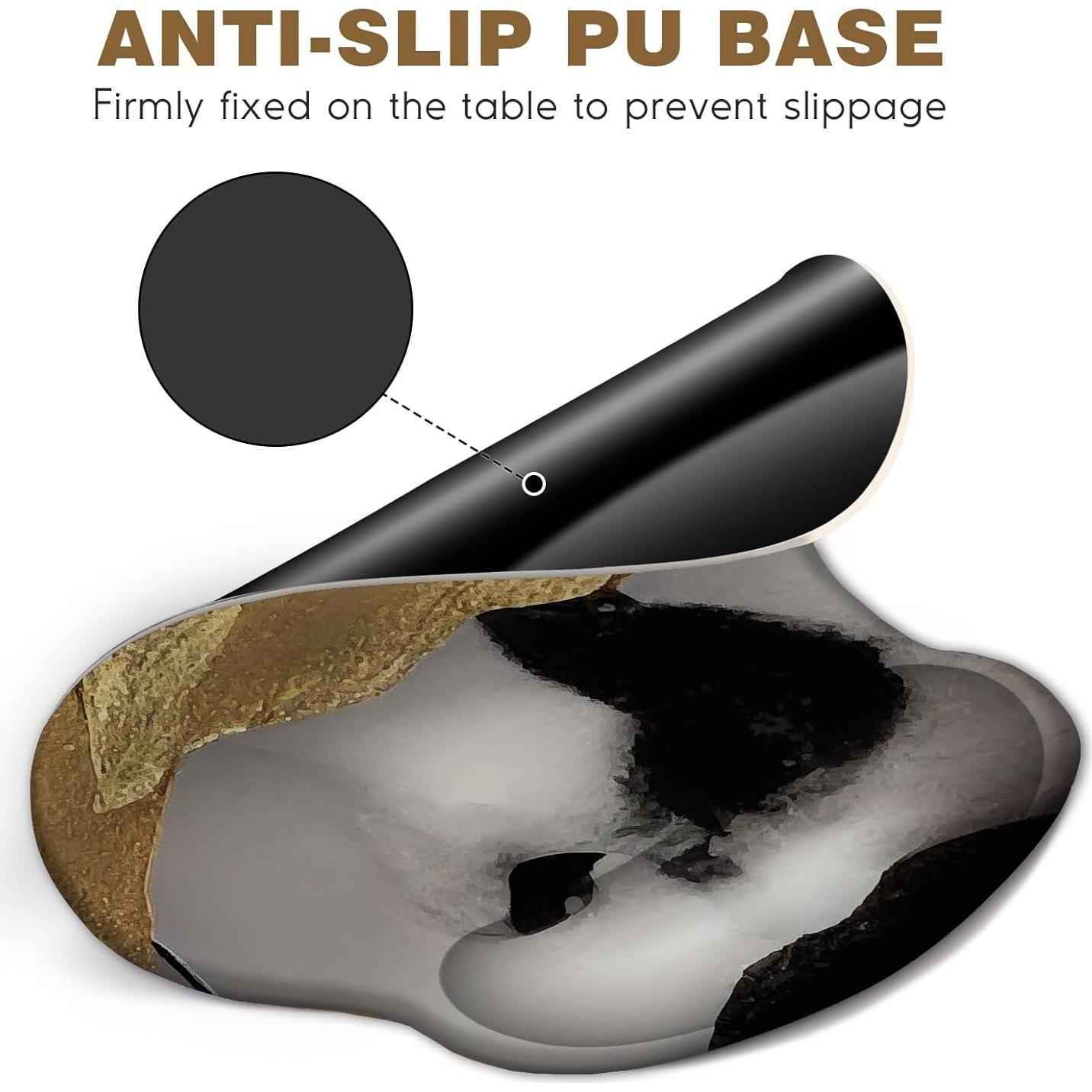 Almohadilla de Ratón DINKY Ergonómica con Soporte de Gel