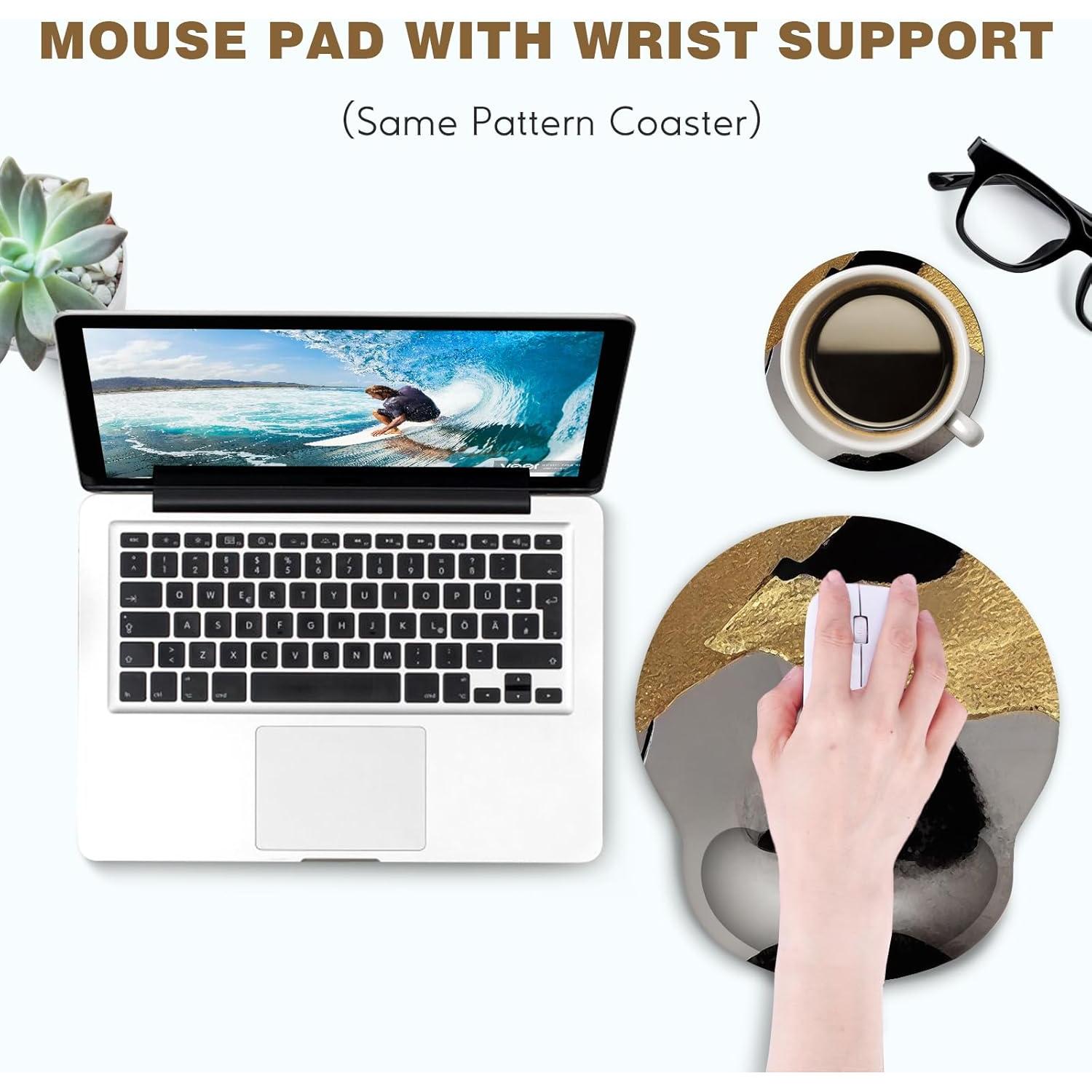 Almohadilla de Ratón DINKY Ergonómica con Soporte de Gel