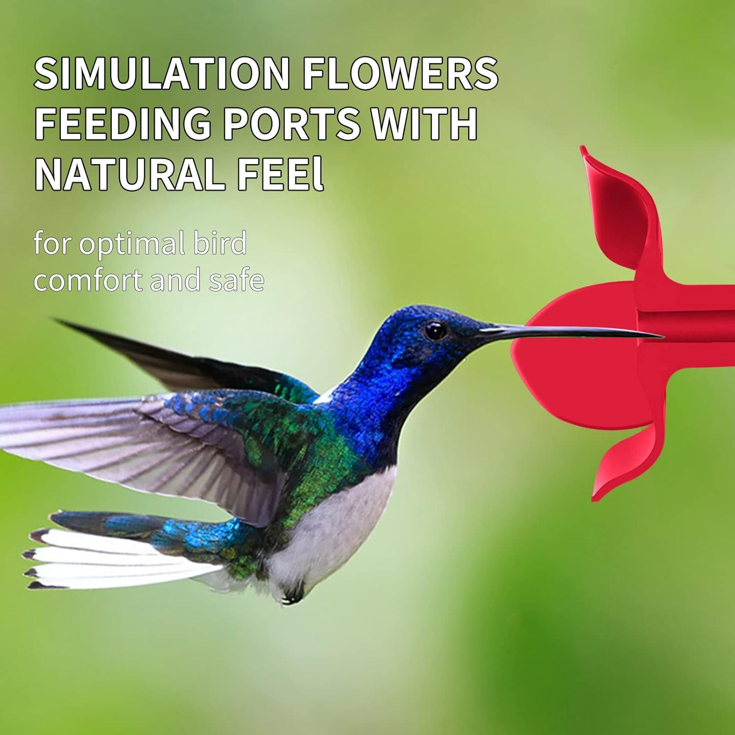 Alimentador de Colibríes Billion Sky 768 ml Rojo Colgante