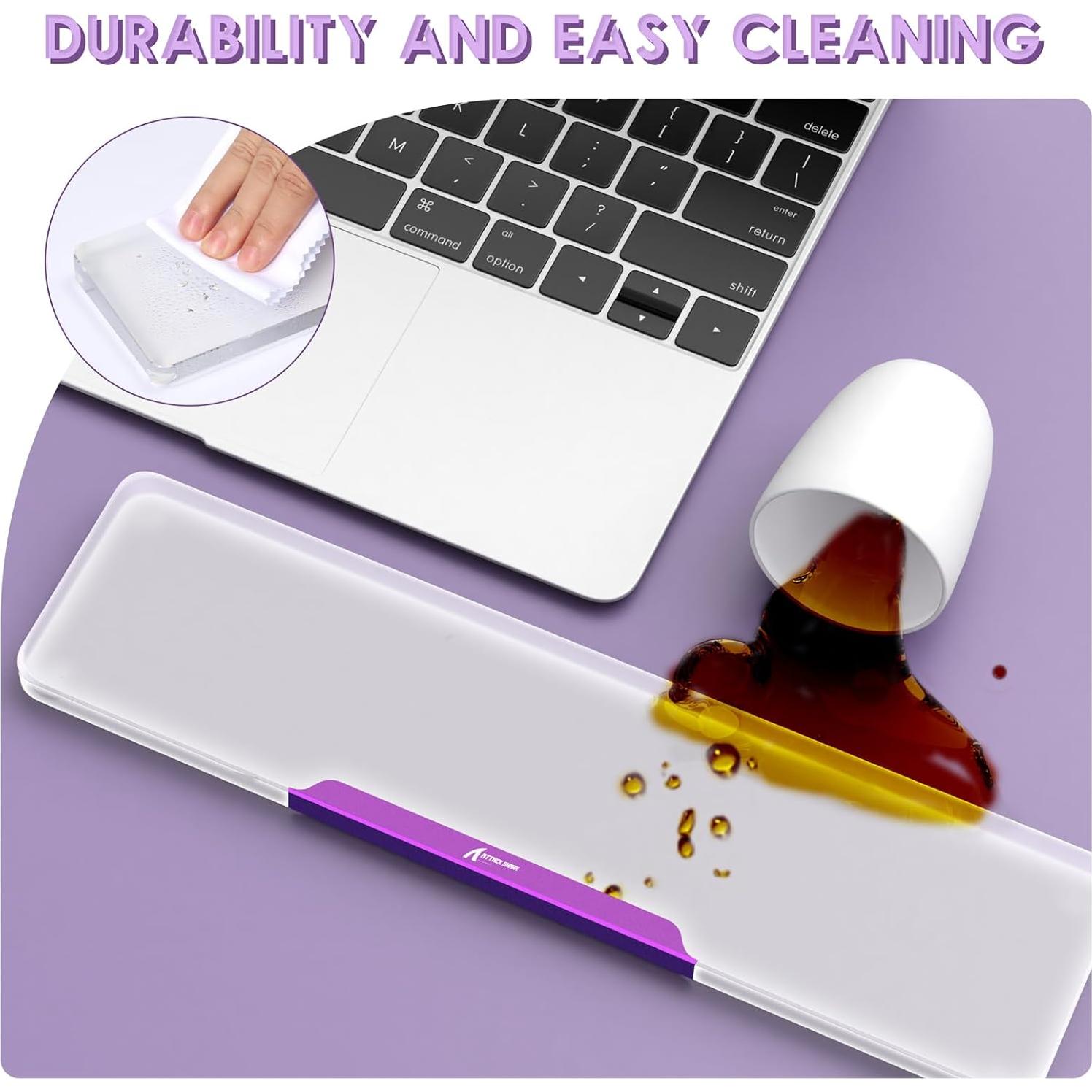 Reposamuñecas Ergonómico ATTACK SHARK 41.91 cm Púrpura