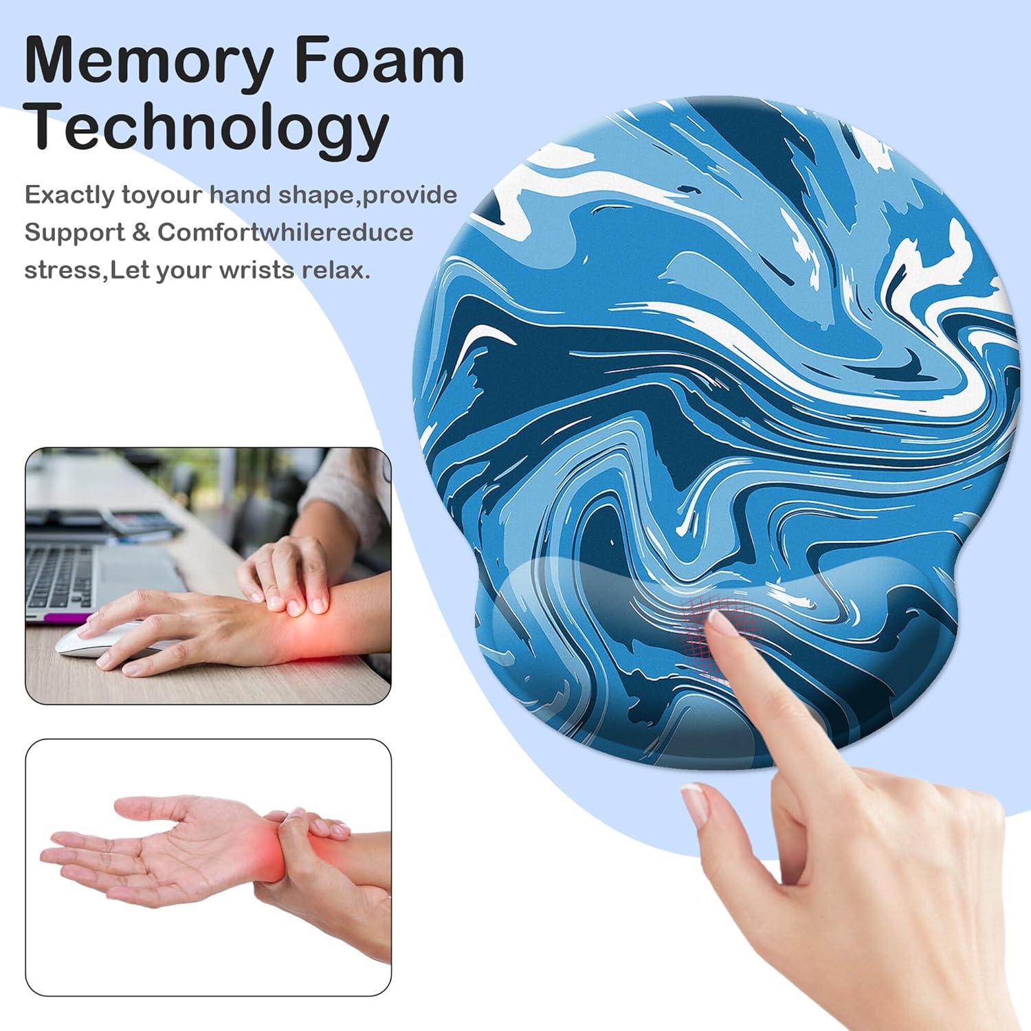 Almohadilla Ergonómica para Mouse XSYXSN con Soporte Muñeca