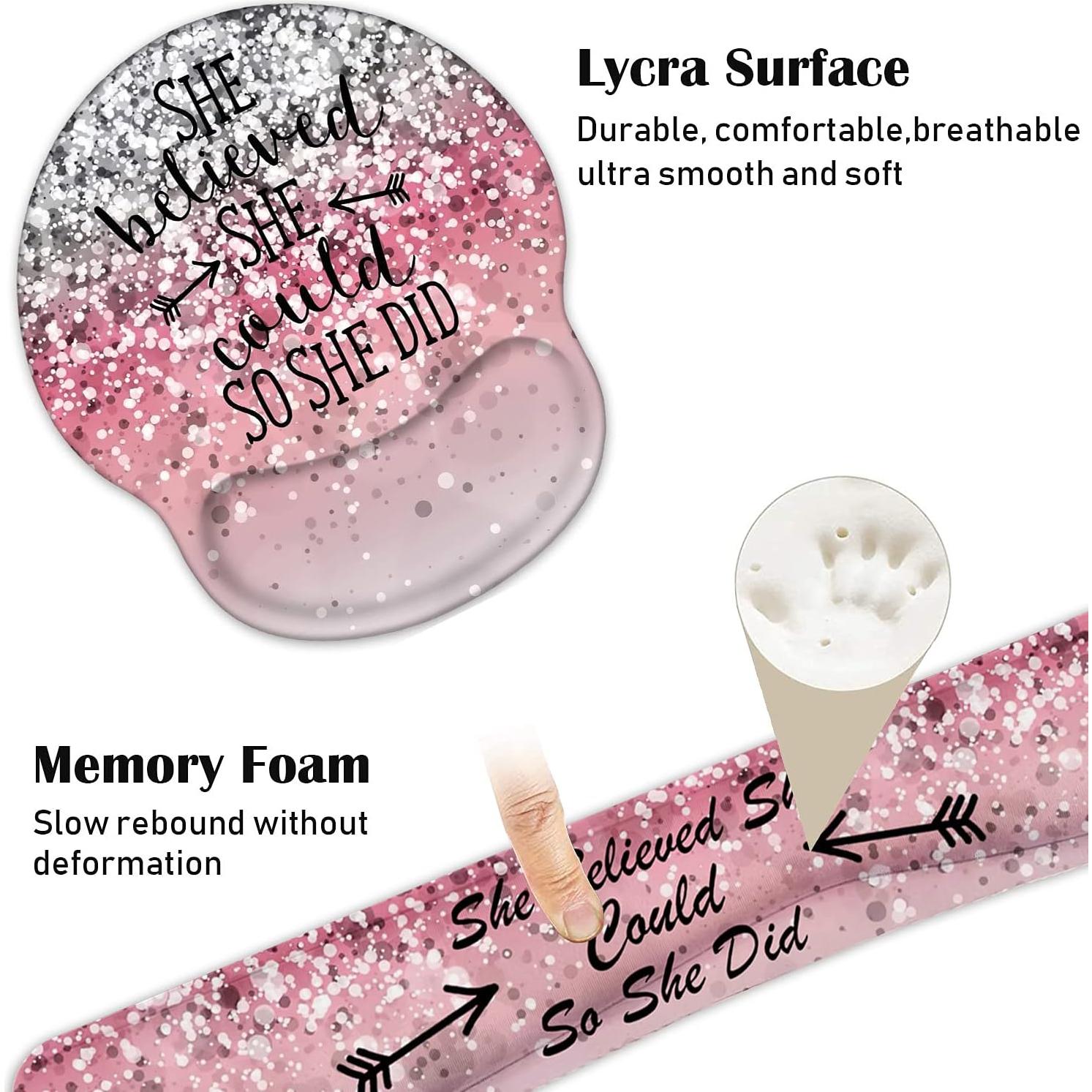 Juego de Soporte para Muñeca Teclado y Ratón FVAENDHIO