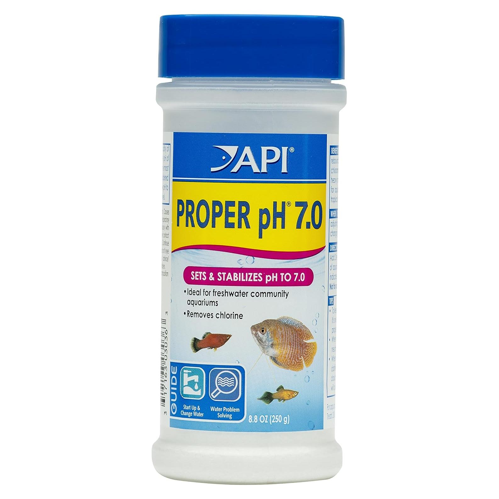 API PROPER pH 7.0 Estabilizador de pH para Acuarios 250 ml