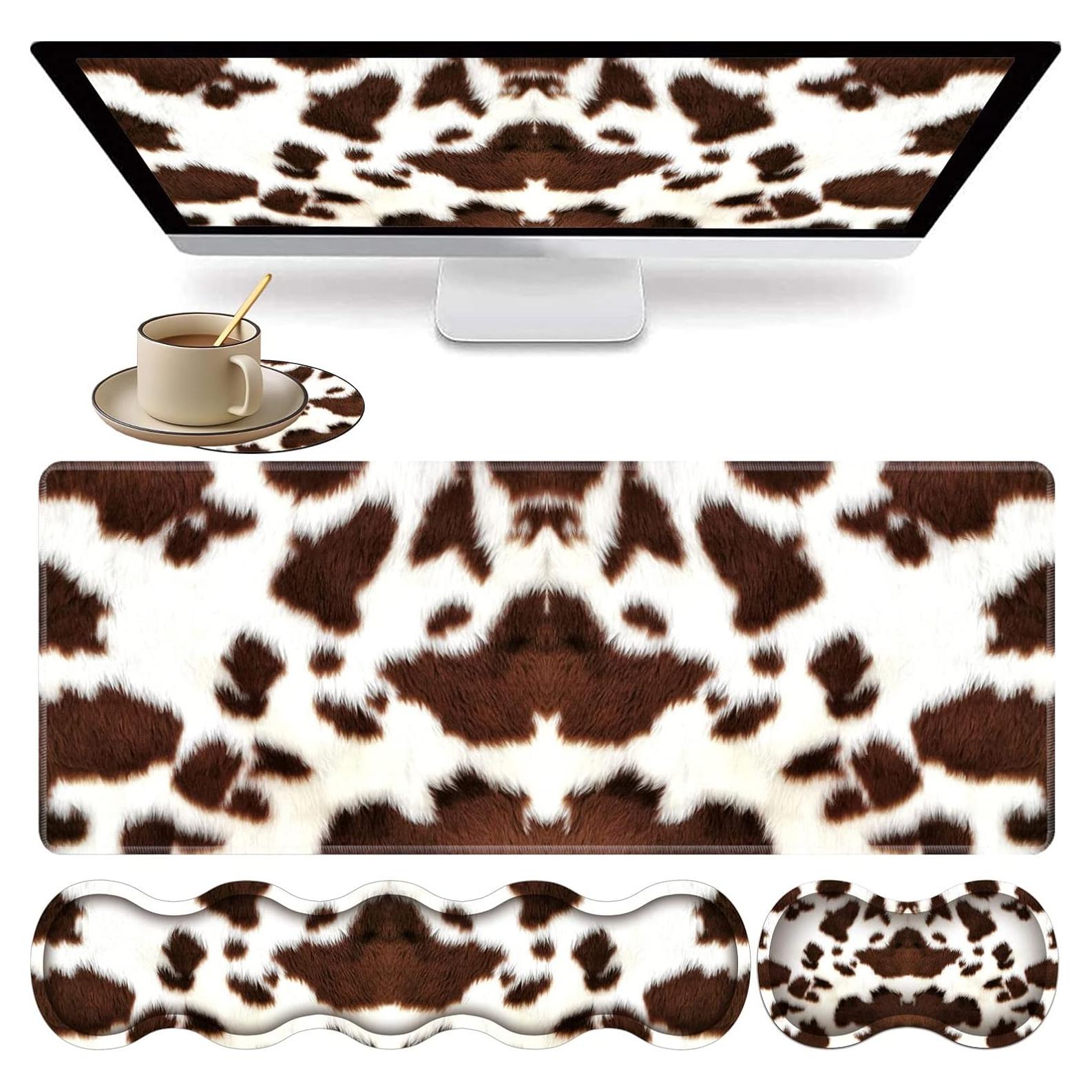 Alfombrilla de Ratón Grande FOKBVNFLL Ergonómica 80x30cm