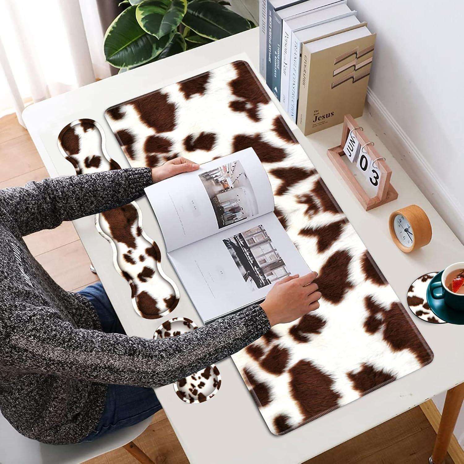 Alfombrilla de Ratón Grande FOKBVNFLL Ergonómica 80x30cm