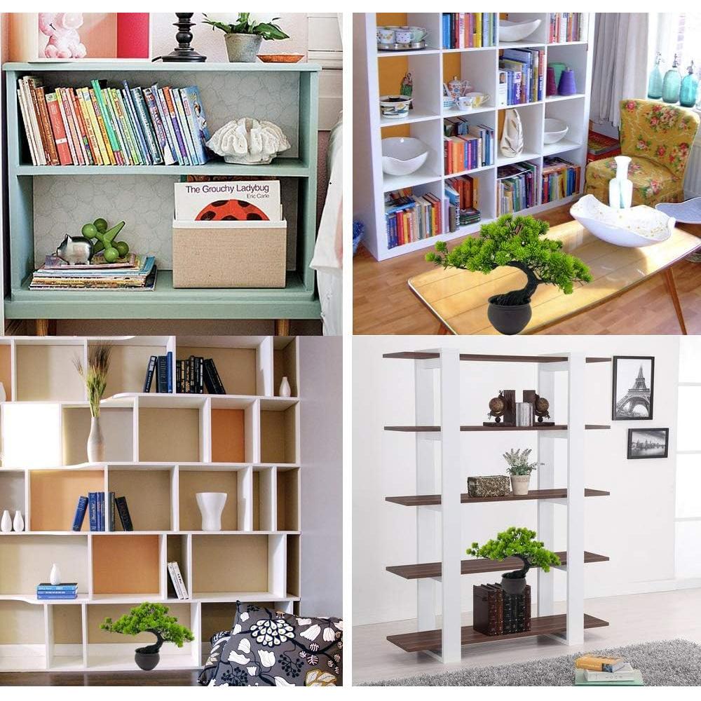 Bonsái Artificial Fycooler 33 cm Decoración Verde