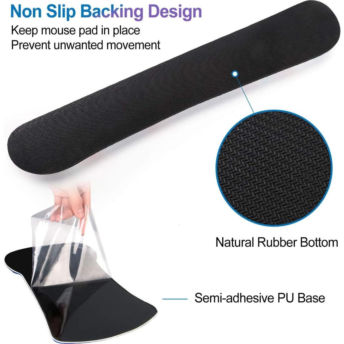 ToLuLu Alfombrilla de Ratón y Reposamuñecas Ergonómico Nebulosa