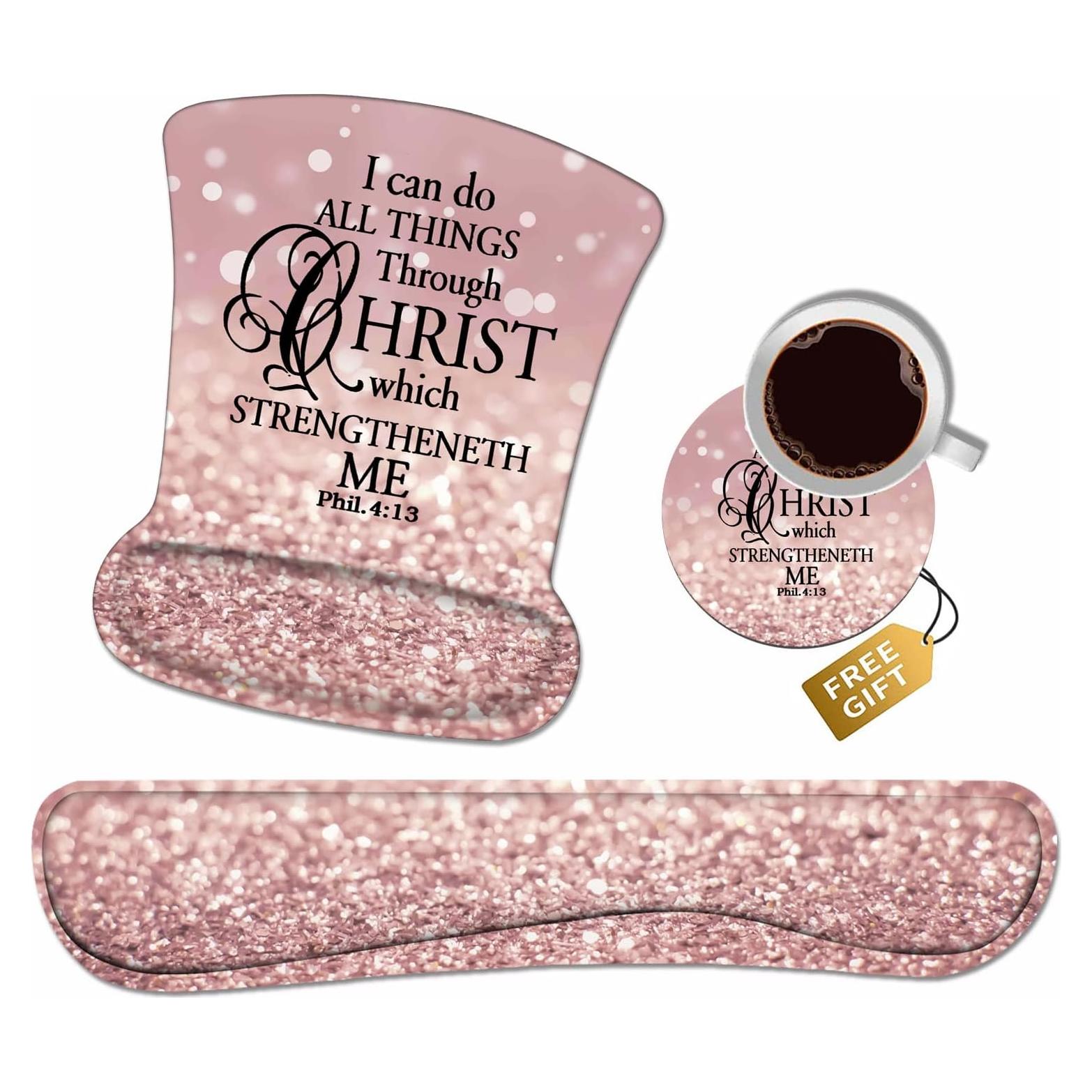 Reposamuñecas Ergonómico DEHJYYIJUY para Teclado y Ratón