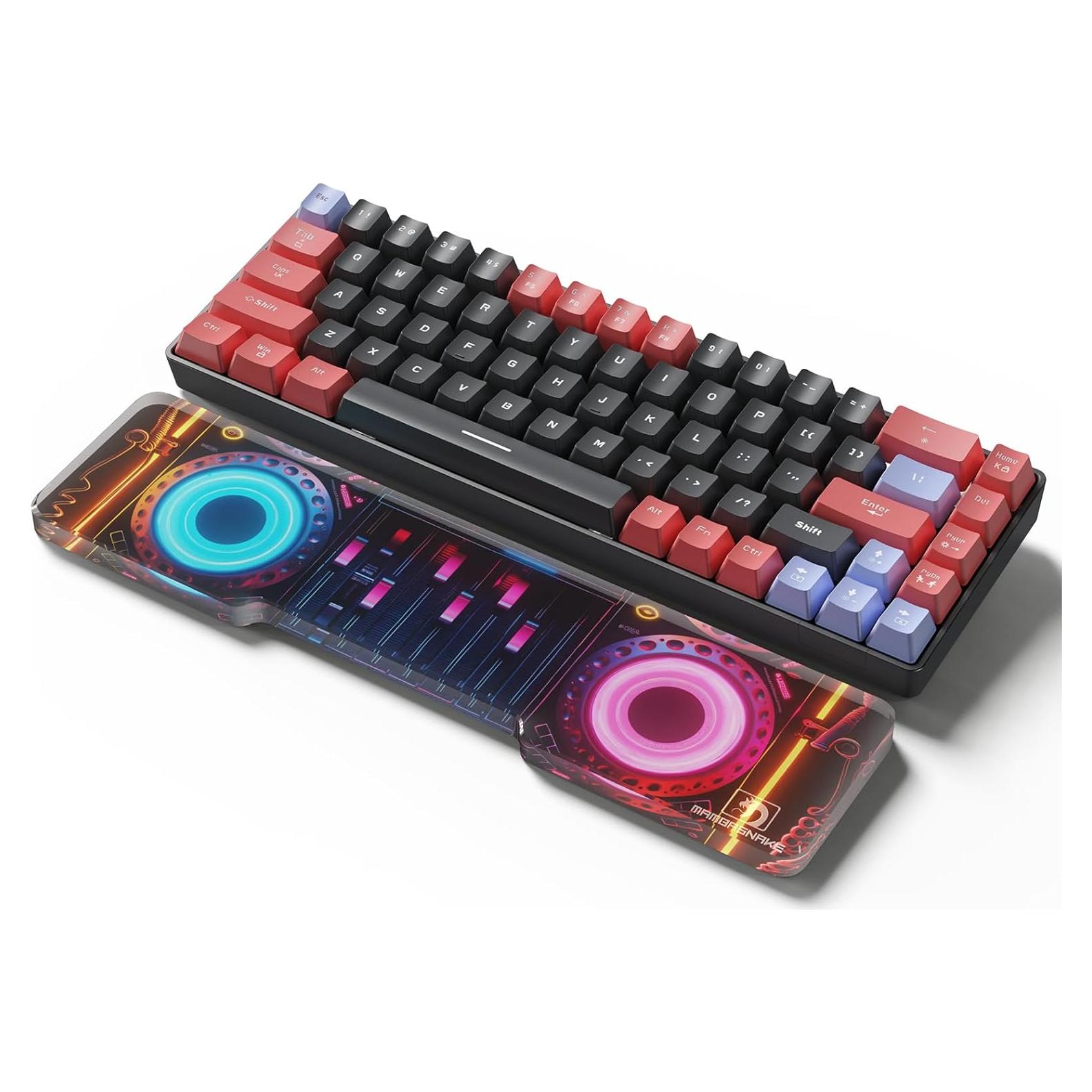 Almohadilla Ergonómica para Muñeca Teclado ATTACK SHARK 33x8 cm