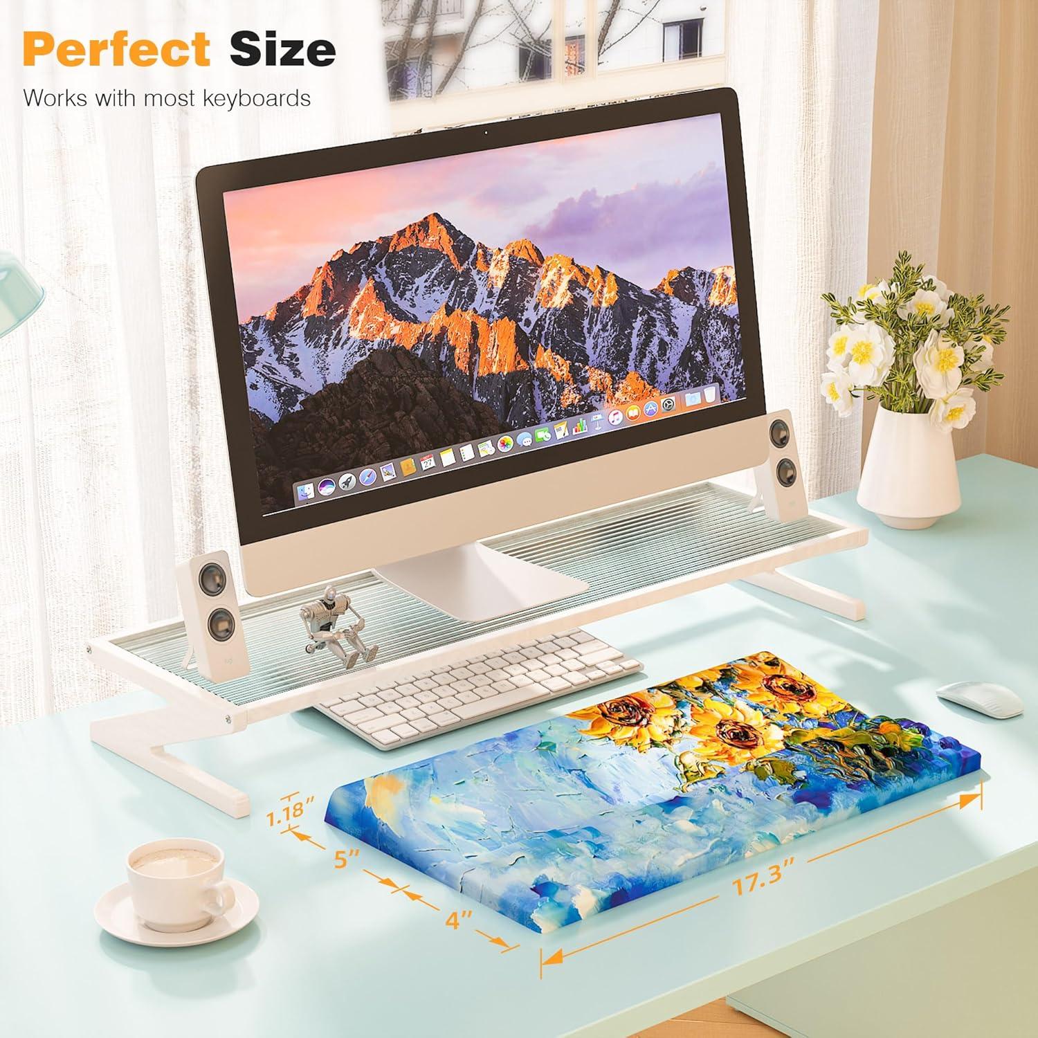 Soporte Ergonómico para Muñeca Teclado Ospelelf Girasol