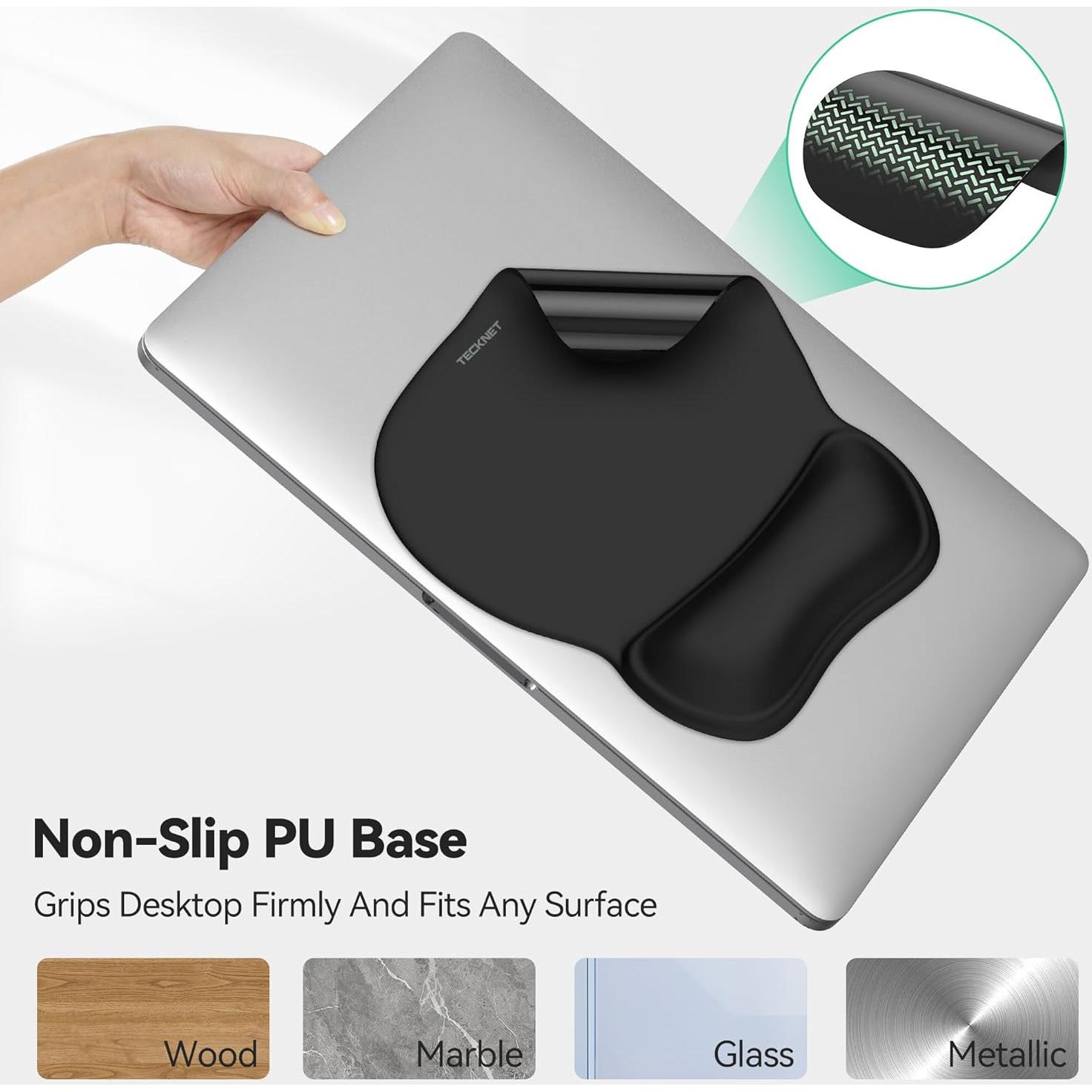 Almohadilla de Ratón Ergonómica TECKNET con Reposamuñecas