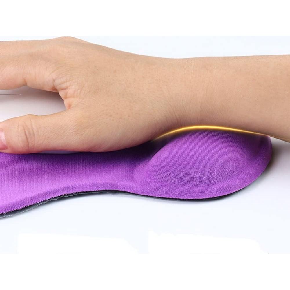 Alfombrilla de Oficina VVS Ergonómica con Soporte de Gel Púrpura