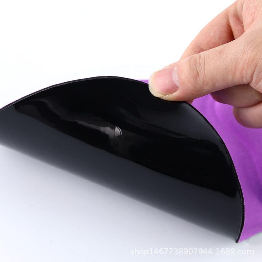 Alfombrilla de Oficina VVS Ergonómica con Soporte de Gel Púrpura