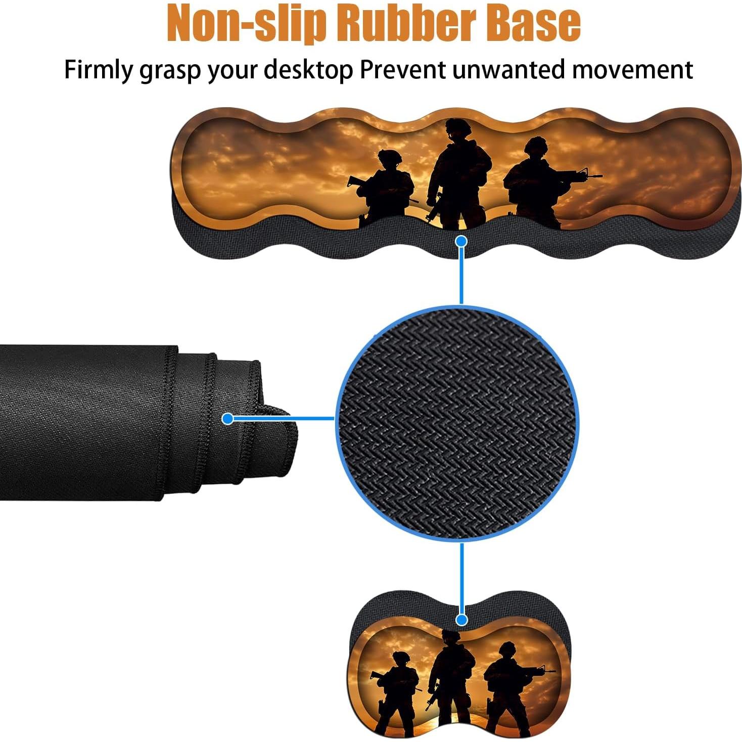 Conjunto Reposamuñecas Ergonómico 4 en 1 FVAENDHIO XXL