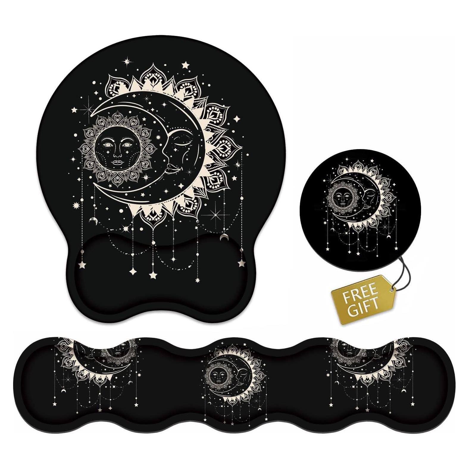 Soporte de Reposamuñecas Ergonómico Gel ZXHSBROK 3 en 1