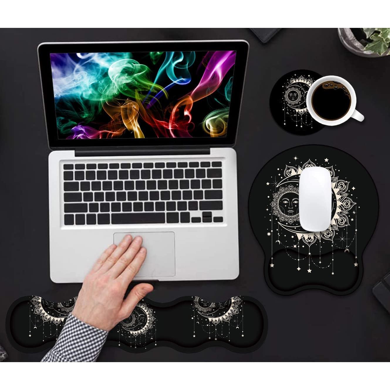 Soporte de Reposamuñecas Ergonómico Gel ZXHSBROK 3 en 1