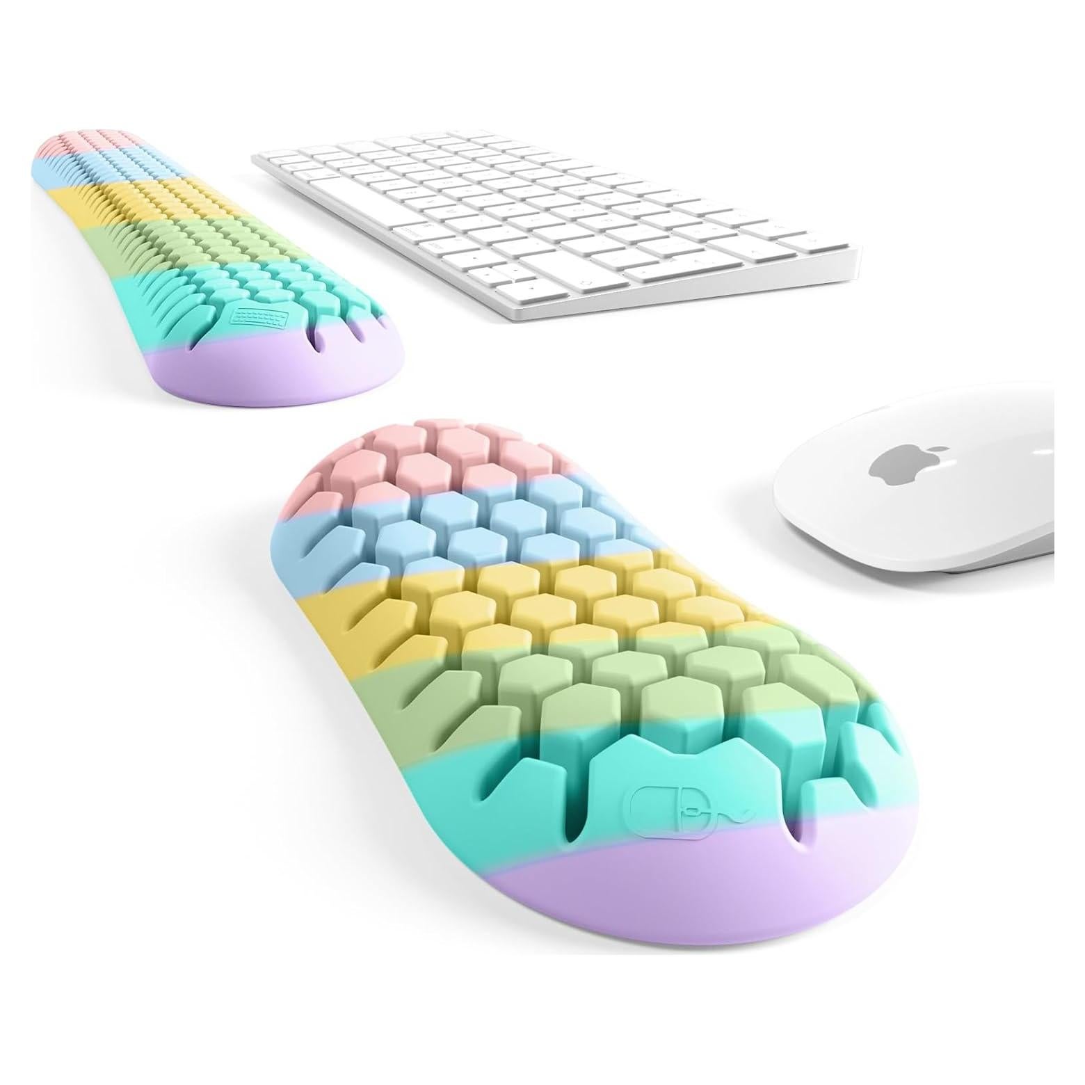 Juego de Reposamuñecas Ergonómico HEWYIOS Multicolor