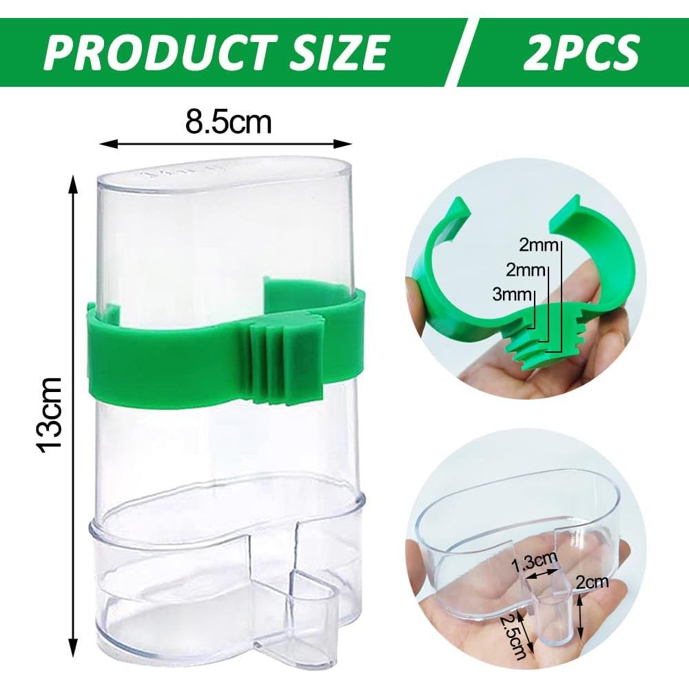 Dispensador de Agua Automático Nobgum 2 Pcs 220 ml Verde