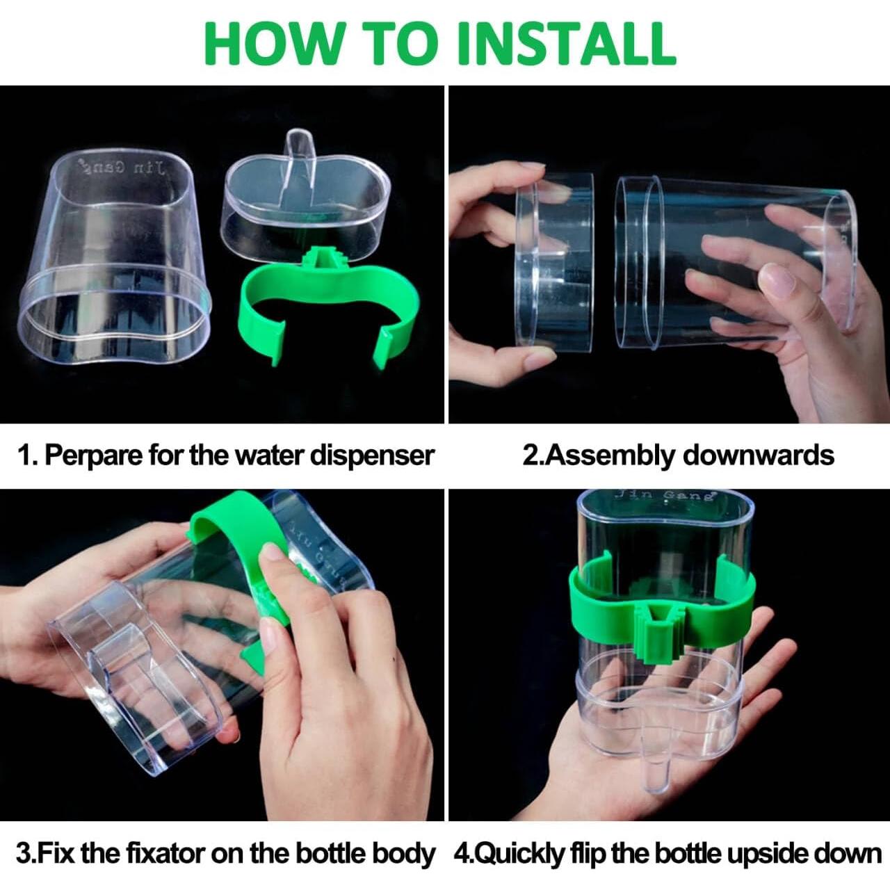 Dispensador de Agua Automático Nobgum 2 Pcs 220 ml Verde