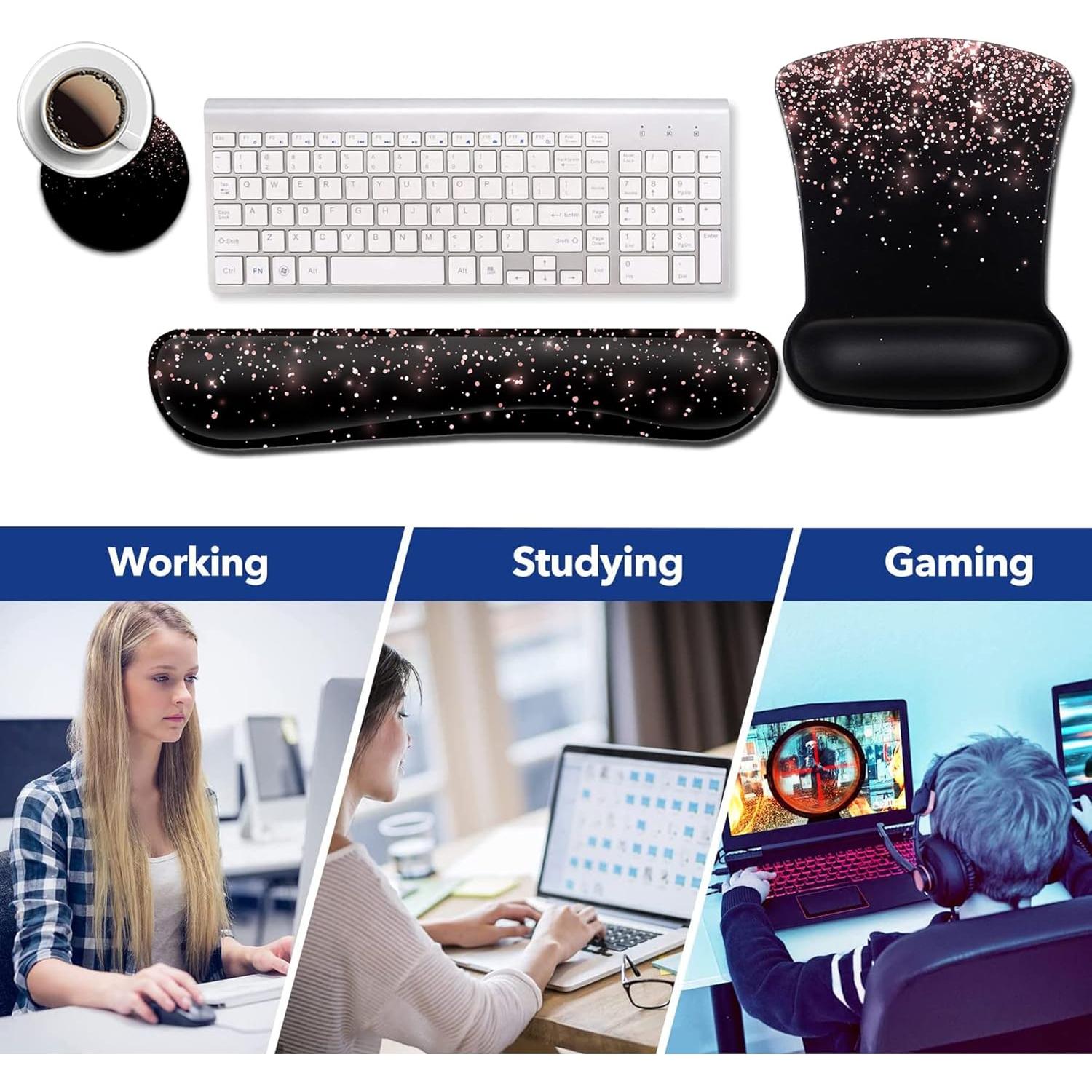 Almohadilla Ergonómica Gel FDHHKJUKO con Soporte Muñeca