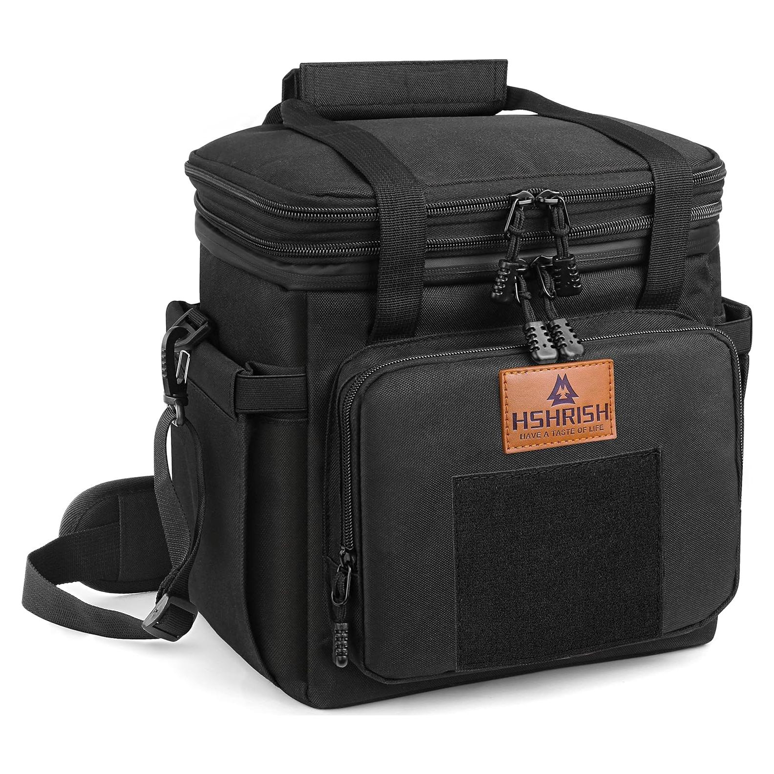 Caja de Almuerzo Táctica HSHRISH 15L Impermeable Negra