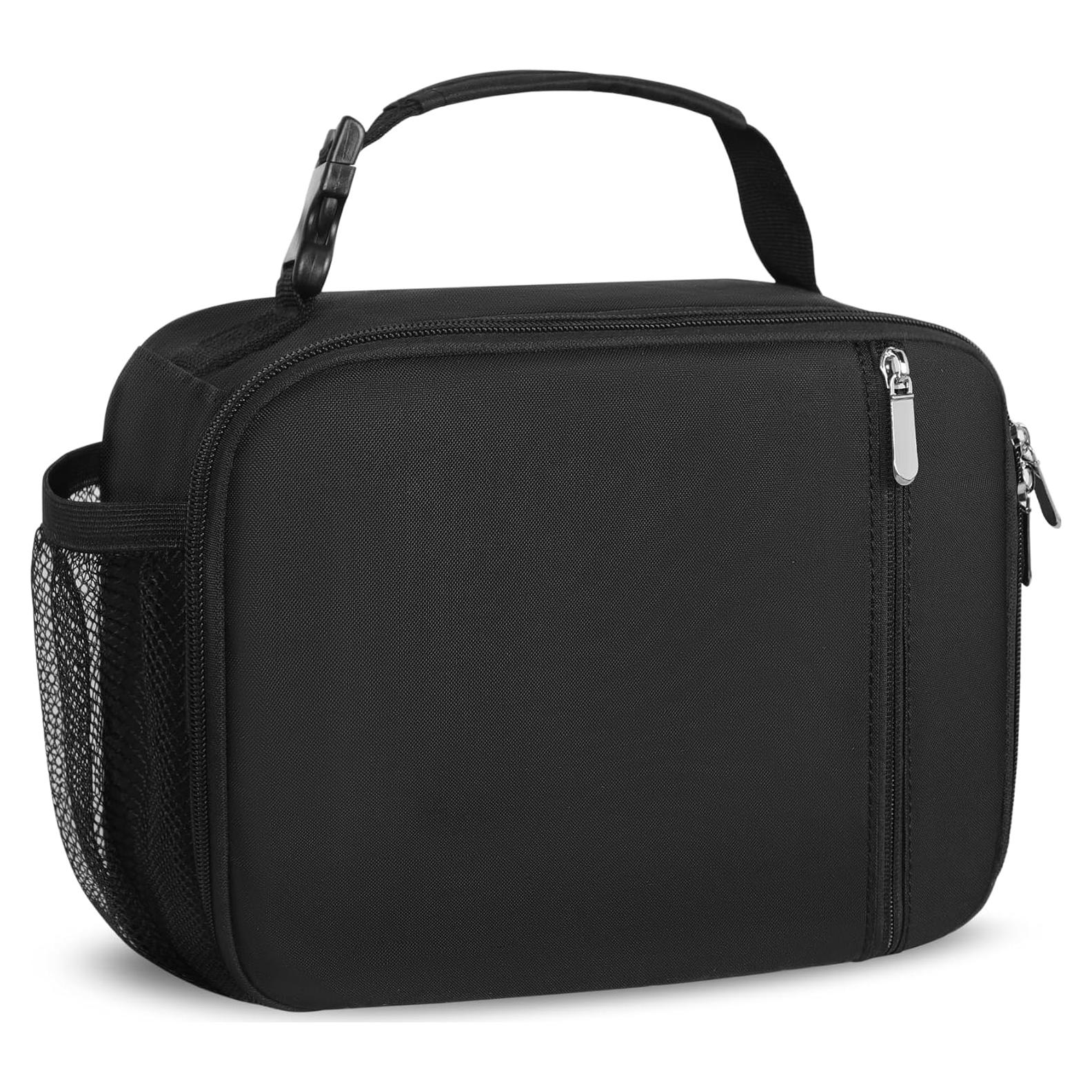 Bolsa de Almuerzo Aislada esouler para Niños - Negro 5.2L